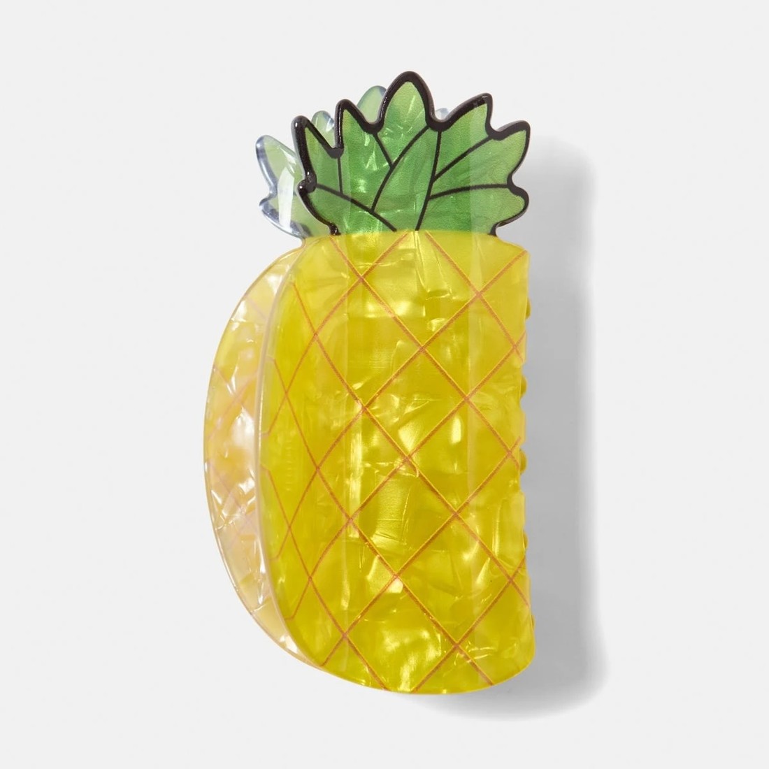 1 Novelty Pineapple Claw Hair Clip, 1 of 4