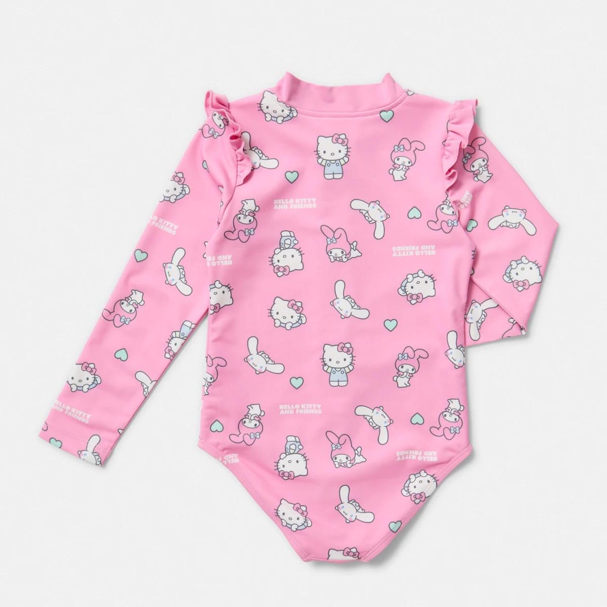 6 Hello Kitty License One Piece Swimsuit HELLO KITTY SWIM, 6 of 8