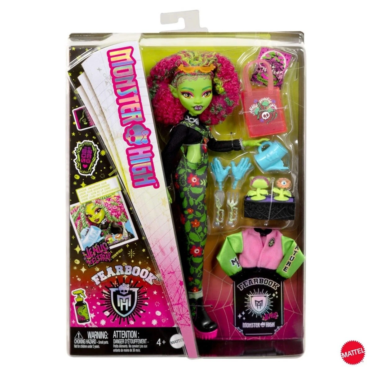 1 Monster High Fearbook Venus McFlytrap Doll, 1 of 7