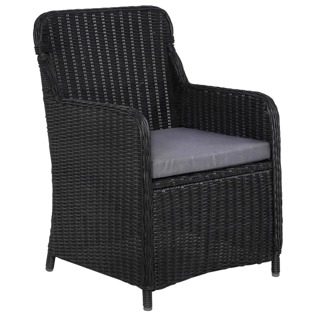 2 vidaXL Armchair Removable Covers - Black, 2 of 7