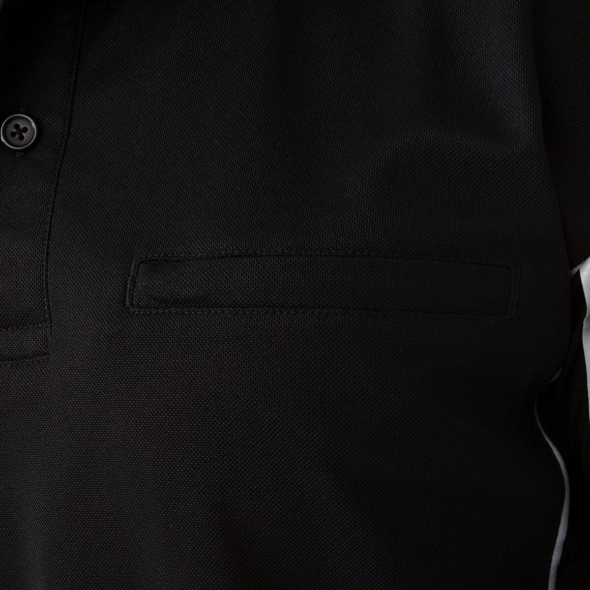 6 Workwear Short Sleeve Polo Shirt BLACK, 6 of 6