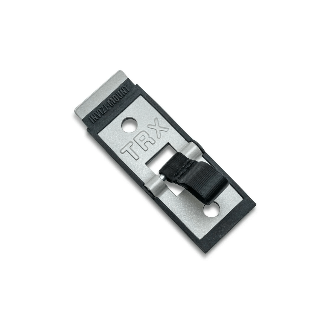 1 TRX Invizi Mount V2 Secure Workout Anchor Steel Wall Mount Indoor Outdoor - Silver, 1 of 3