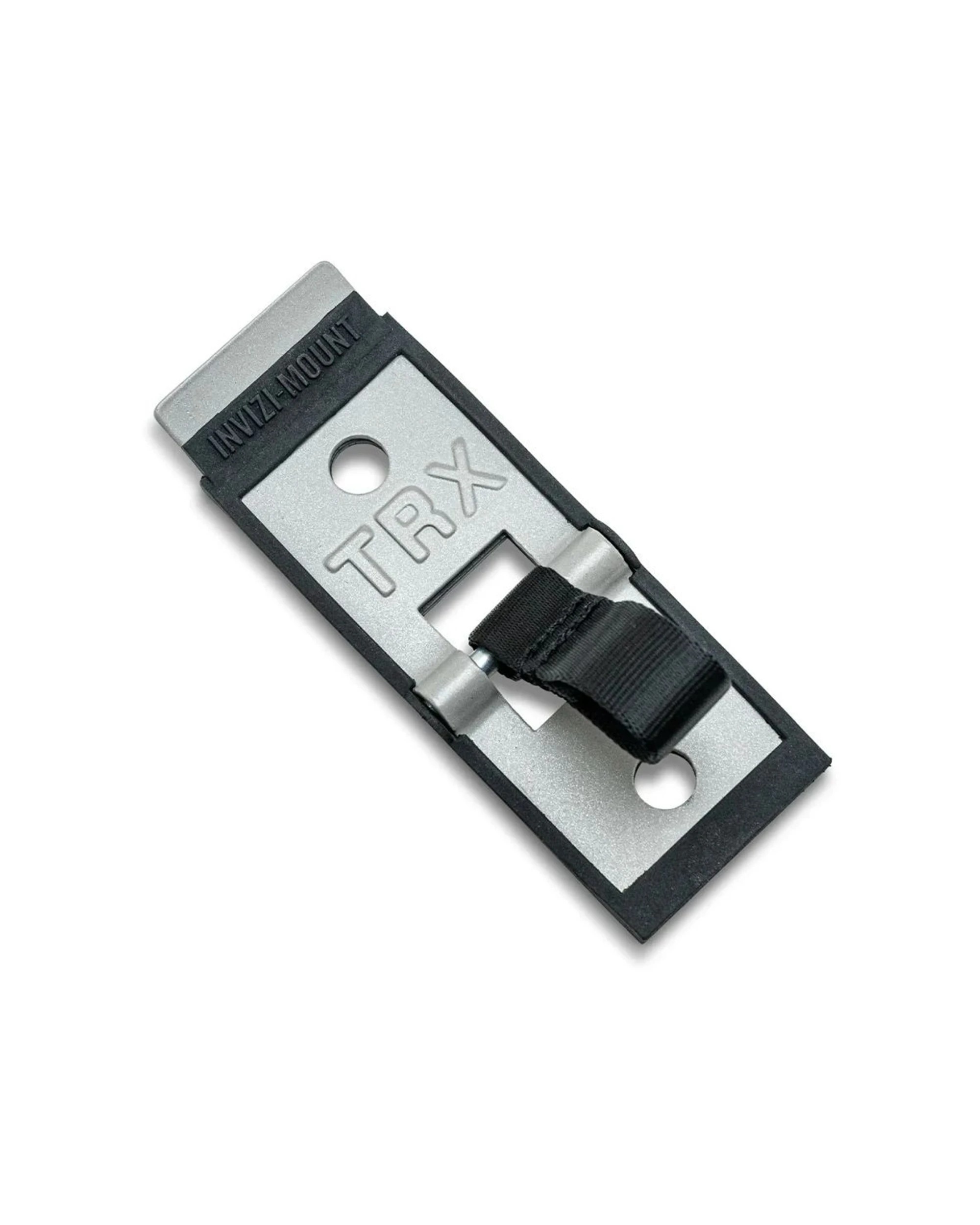 1 TRX Invizi Mount V2 Secure Workout Anchor Steel Wall Mount Indoor Outdoor - Silver, 1 of 3