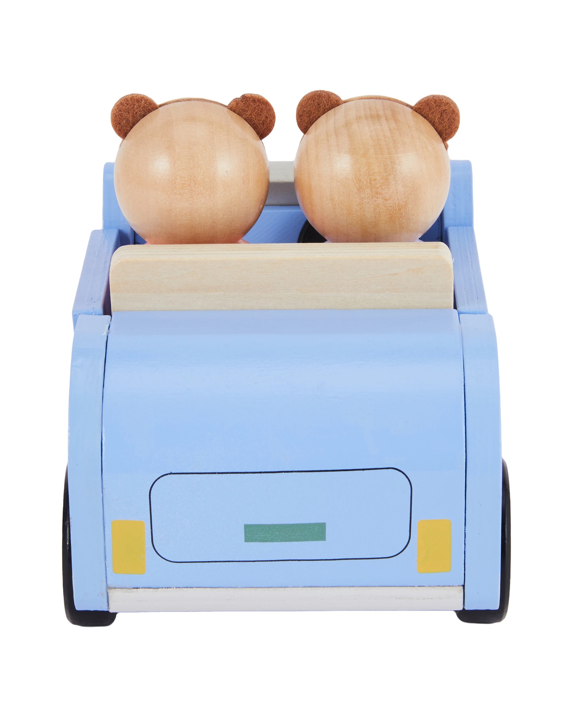6 Wooden Bear Car Set, 6 of 9