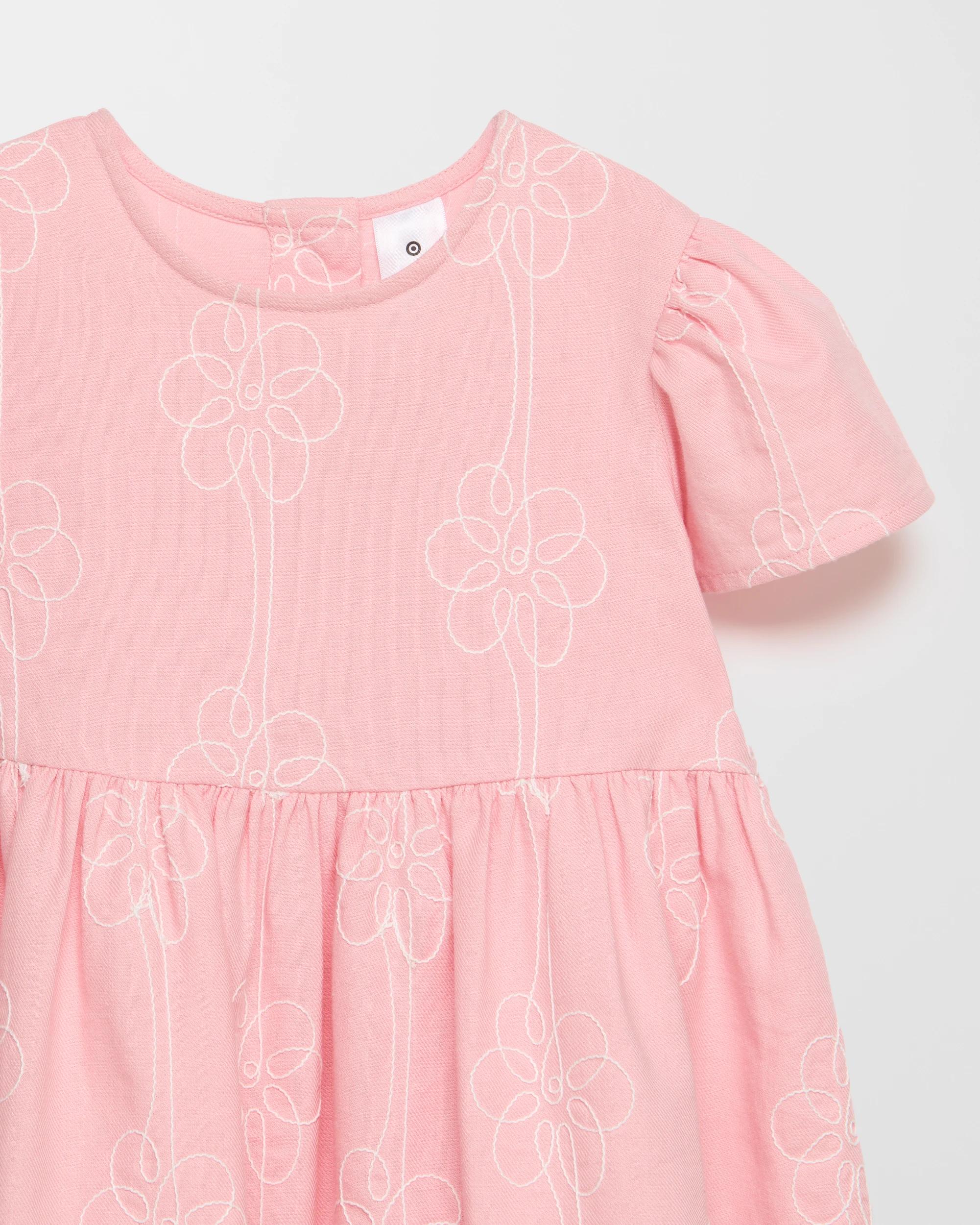 6 Target Fashion Denim Dress PINK, 6 of 6