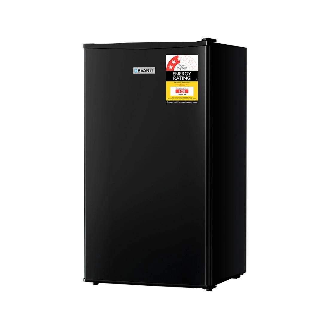 1 Devanti 95L Bar Fridge
 - black, 1 of 7