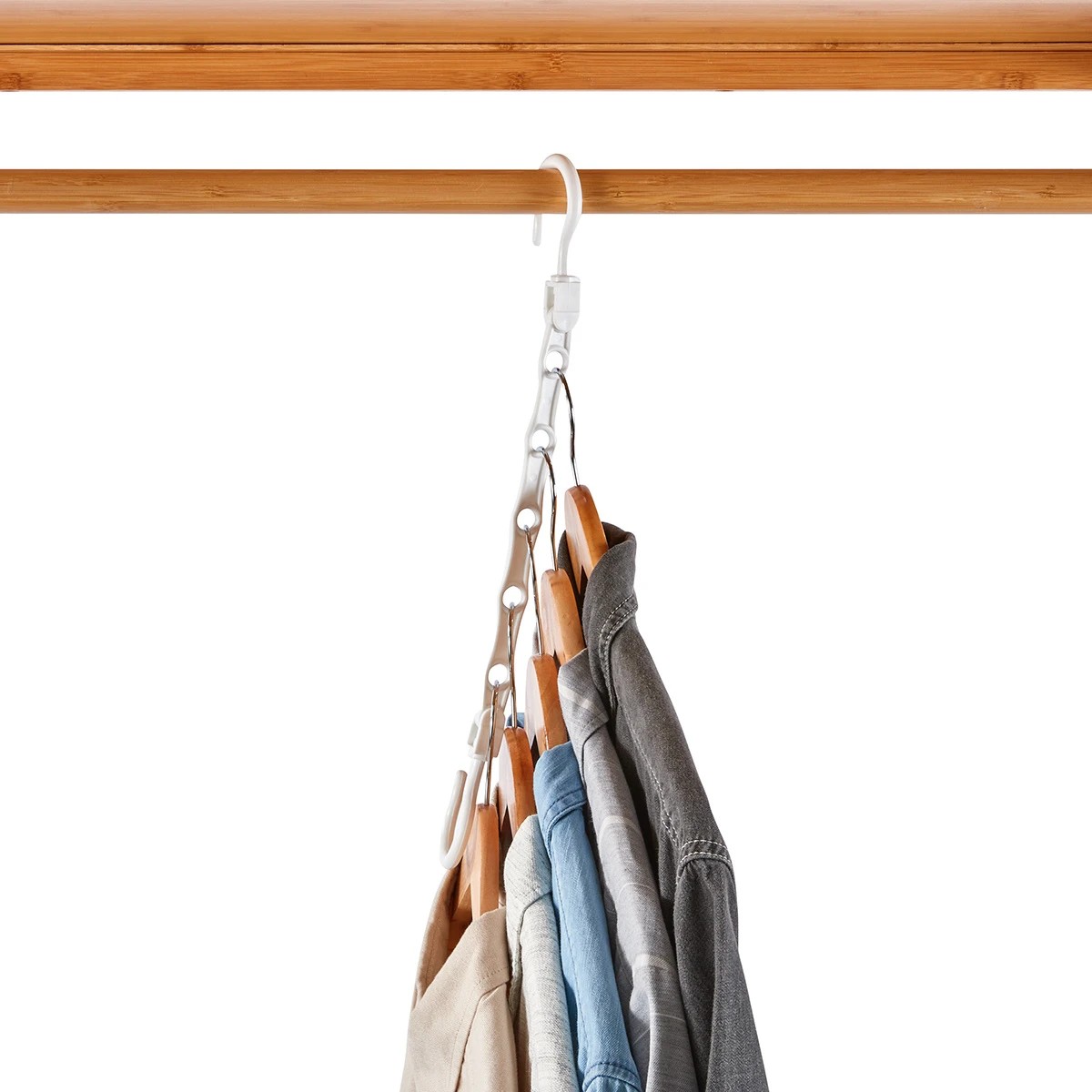 3 4 Pack Space Saving Hanger, 3 of 5