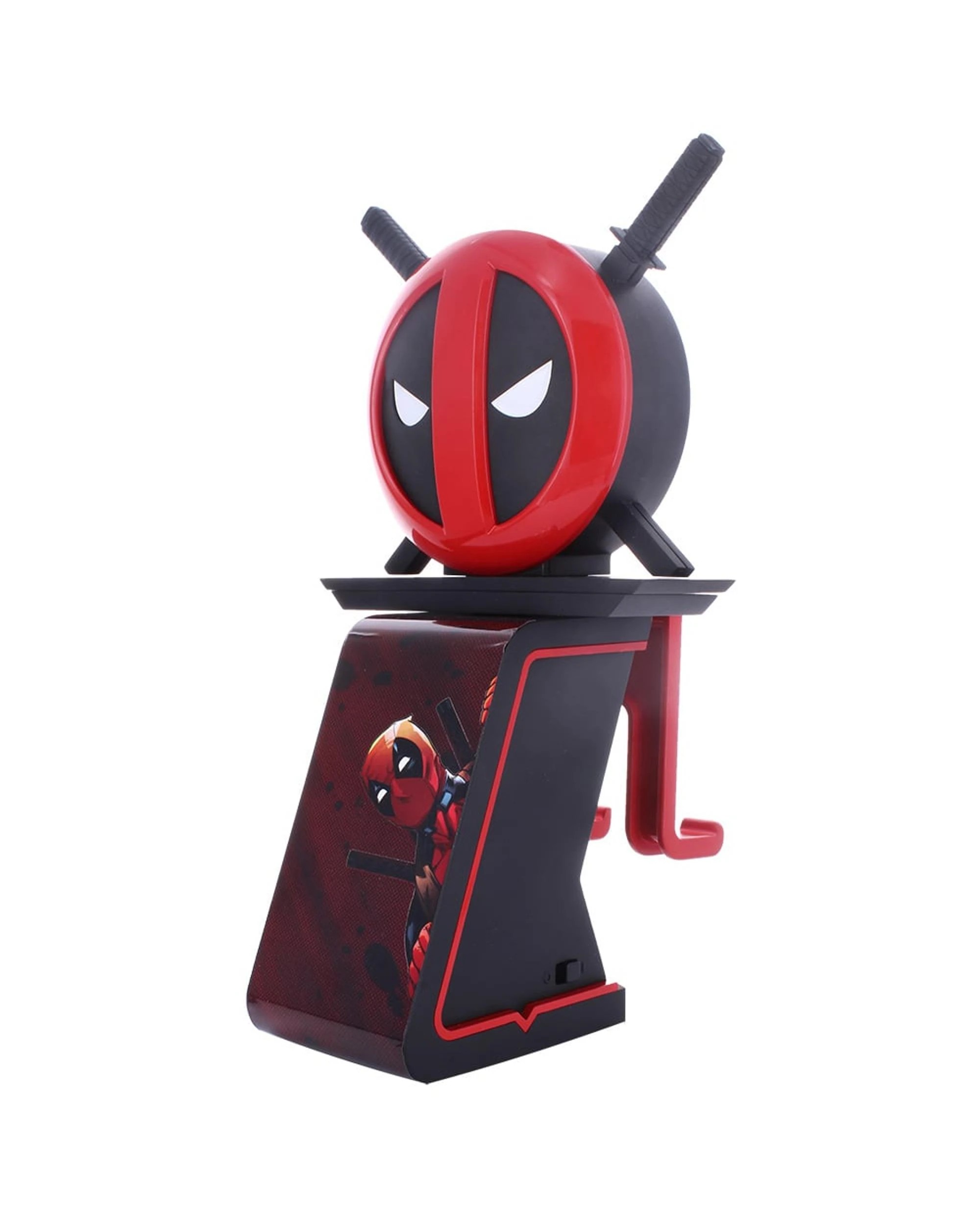 2 Cable Guys Deadpool Logo Ikon Phone and Controller Holder, 2 of 9