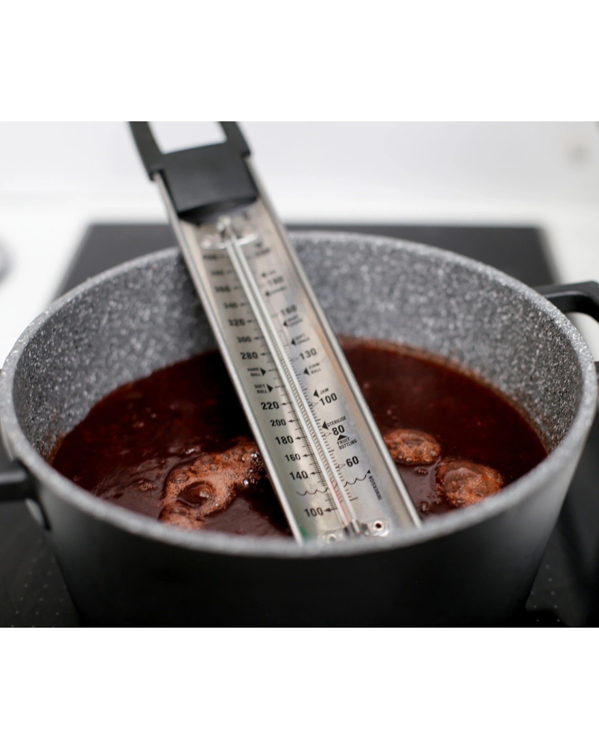 4 Taylor Pro Stainless Steel Curved Jam Thermometer 40 To 200 Celsius, 4 of 6