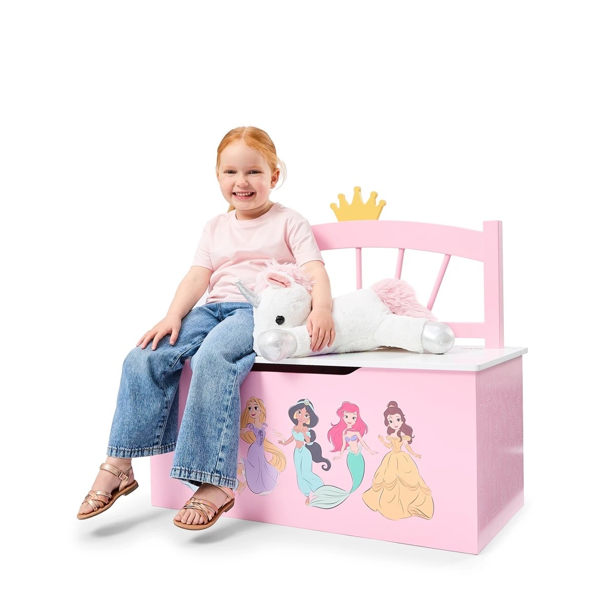1 Disney Princess Storage Bench, 1 of 11