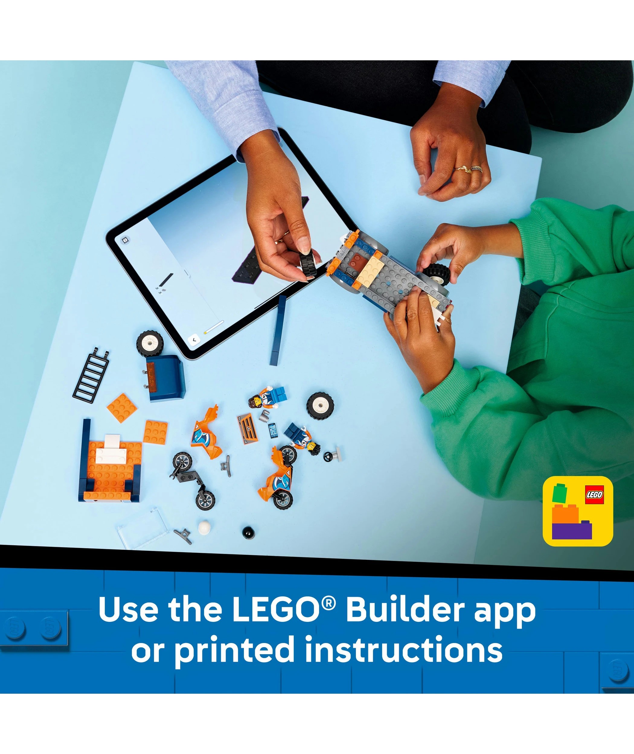 5 LEGO City Motorcycle Transporter 60491, 5 of 10