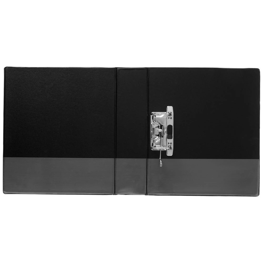 4 J.Burrows Insert Half Lever Arch A4 Binder 70mm Black, 4 of 4
