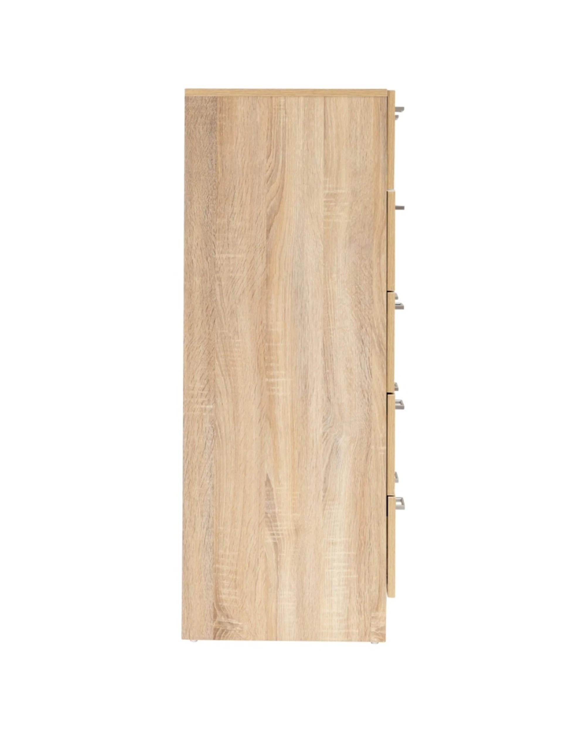 5 Alpine Bay Tribecca 5 Drawer Chest Metal Handles Storage Modern Design Light Sonoma Oak - Brown, 5 of 8