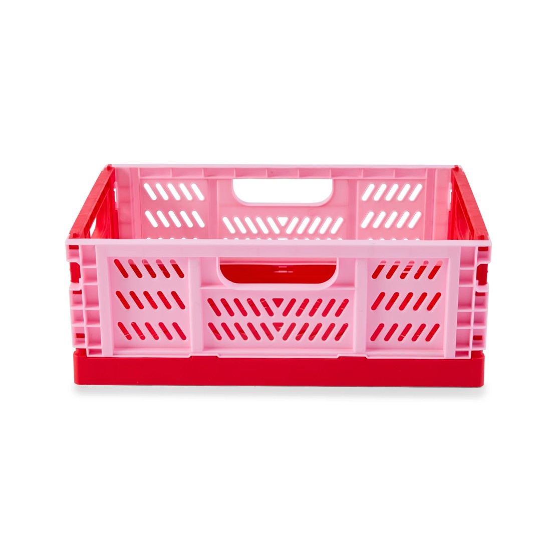 5 5L Collapsible Crate - Small, Red, 5 of 10