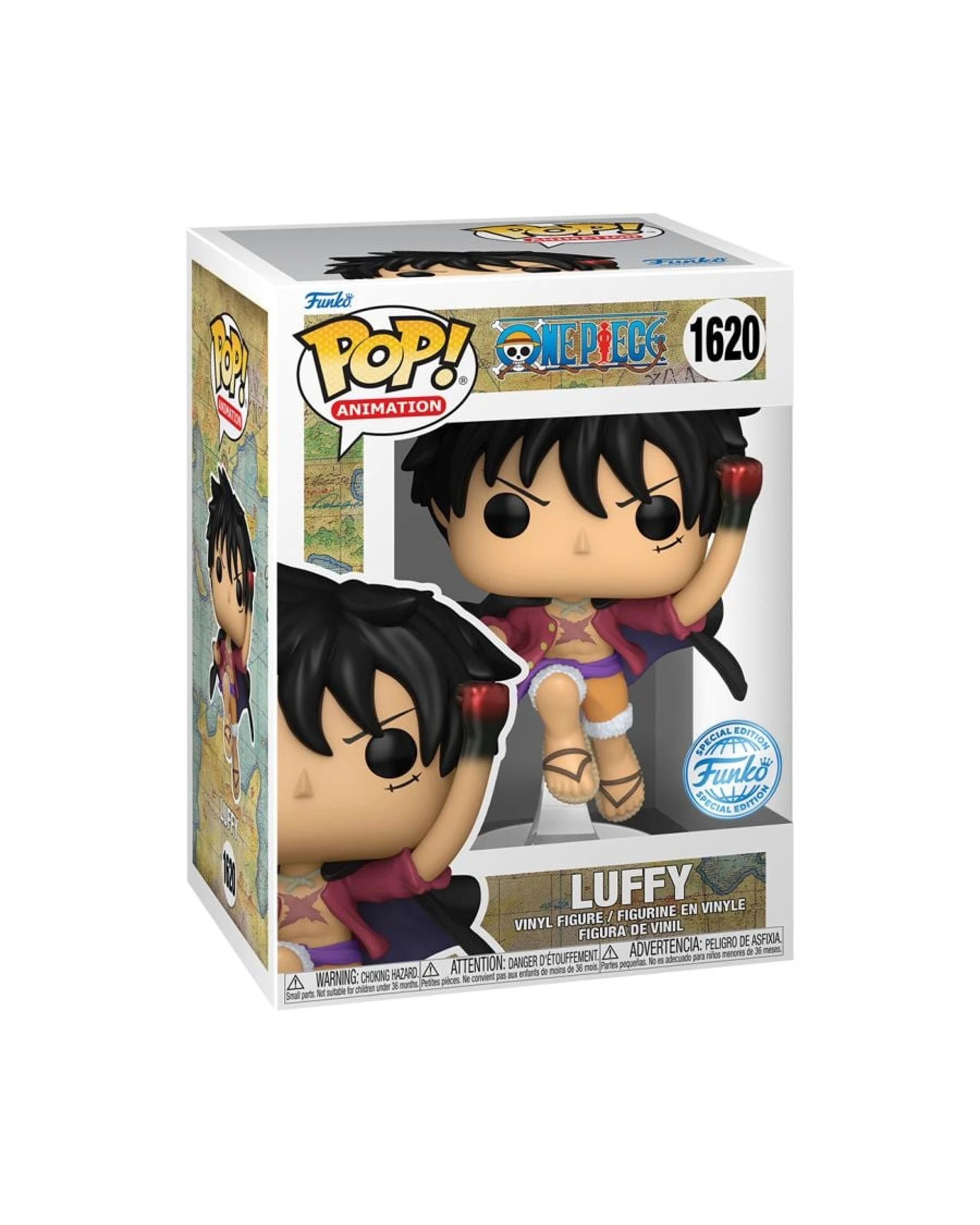 3 One Piece Luffy Uppercut Metallic Funko POP! Vinyl, 3 of 3
