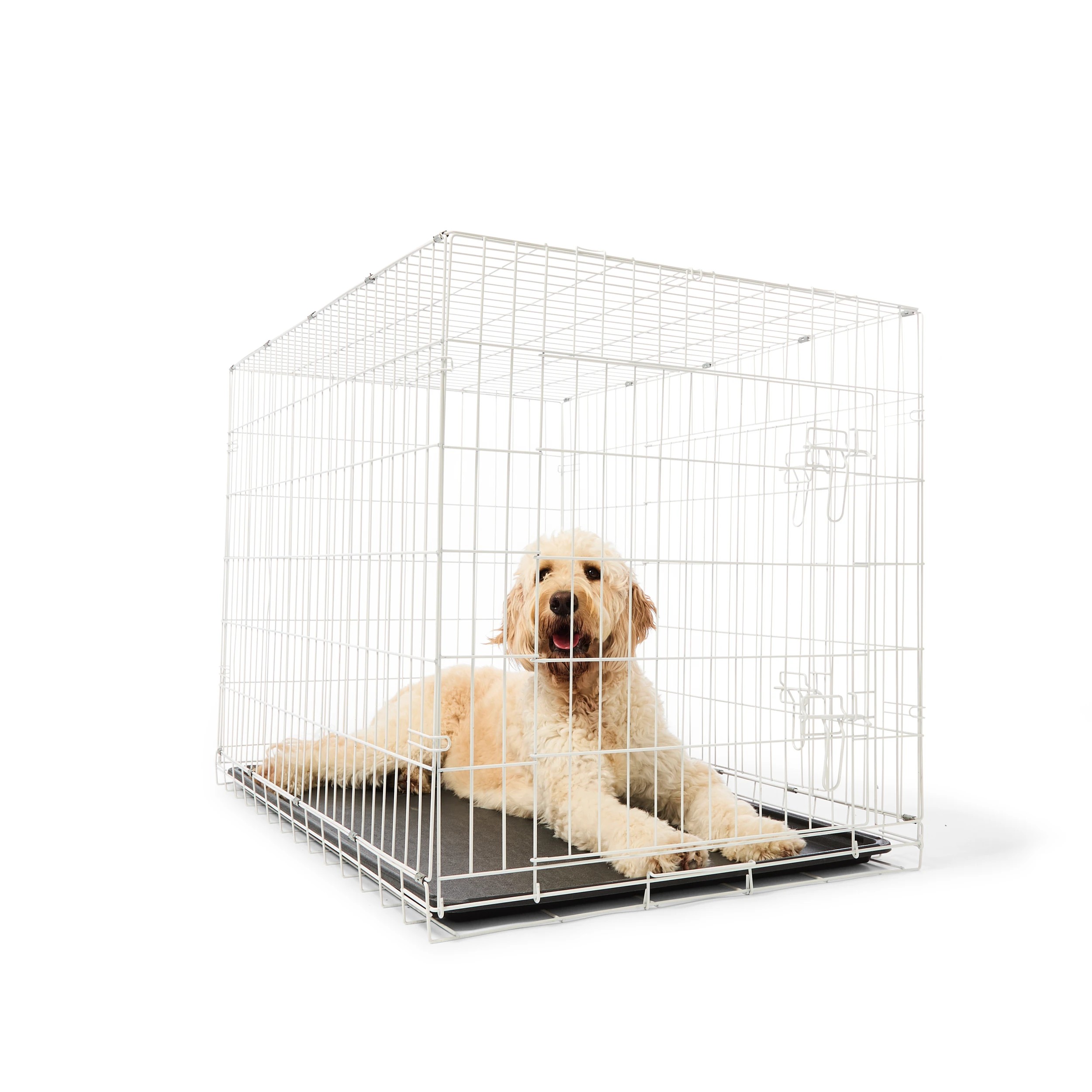 1 Pet Crate - White, Extra Large, 1 of 9