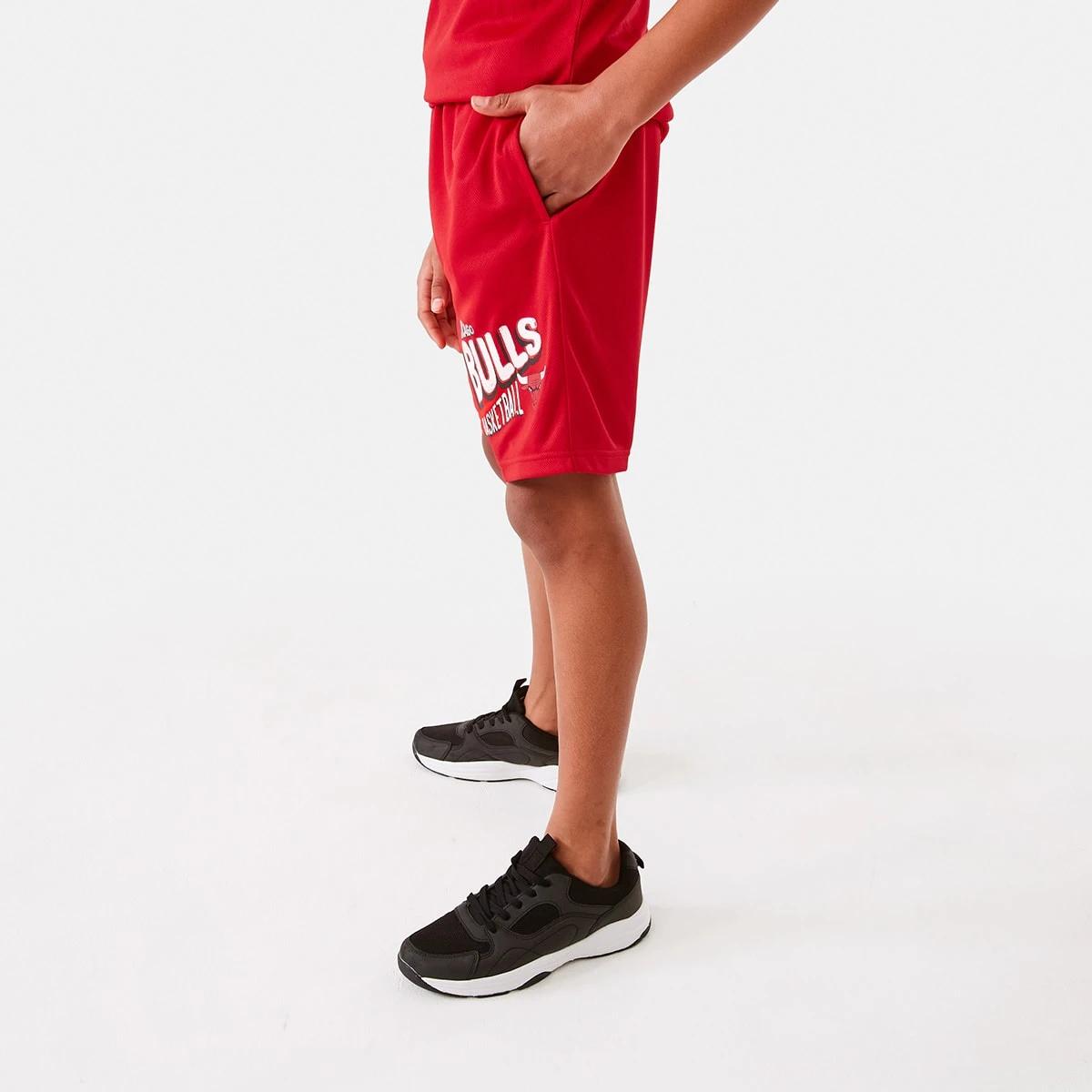 2 Official NBA Kids Mesh Shorts Bulls 7cgc, 2 of 10