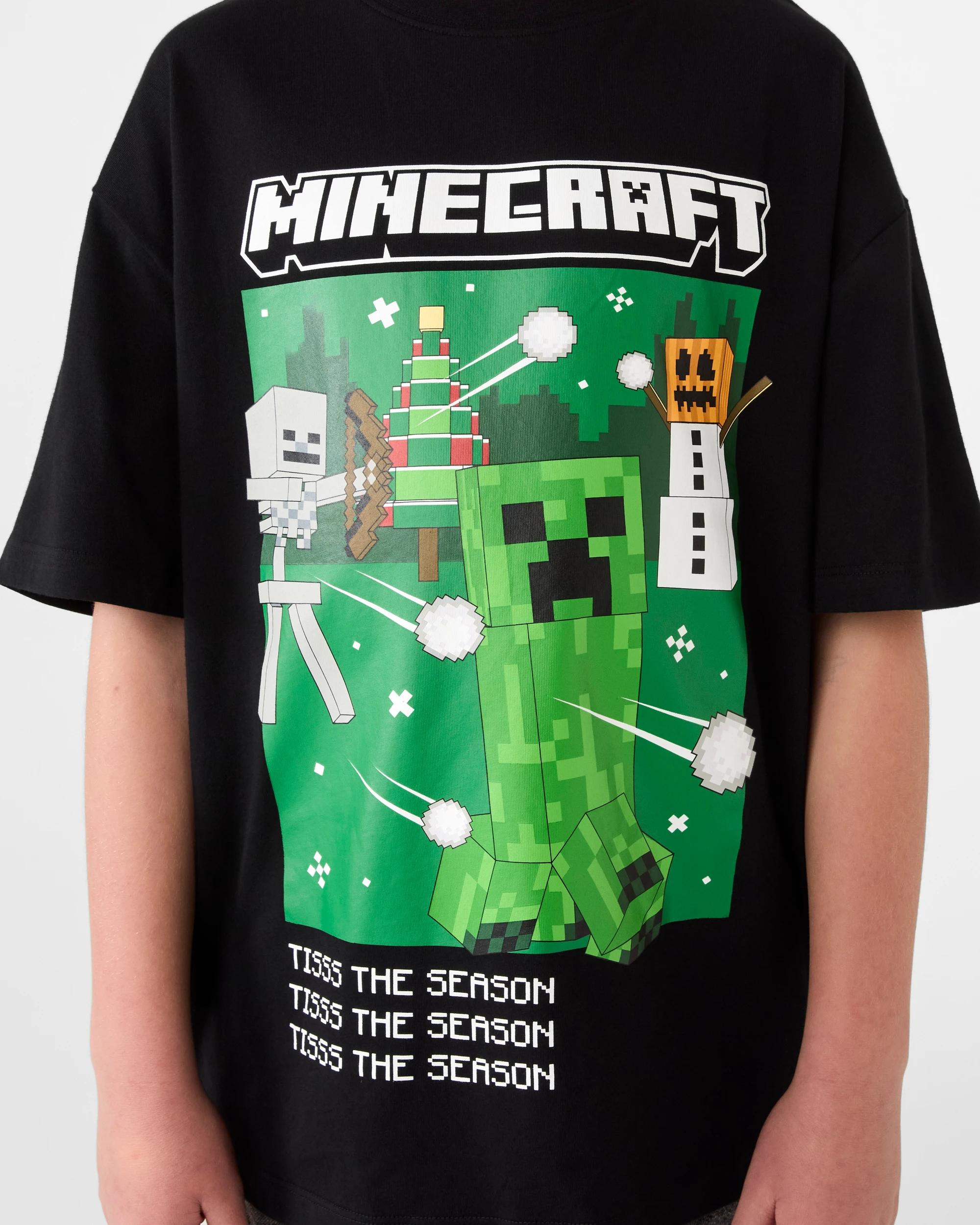 4 Minecraft License Christmas T-shirt Minecraft, 4 of 7