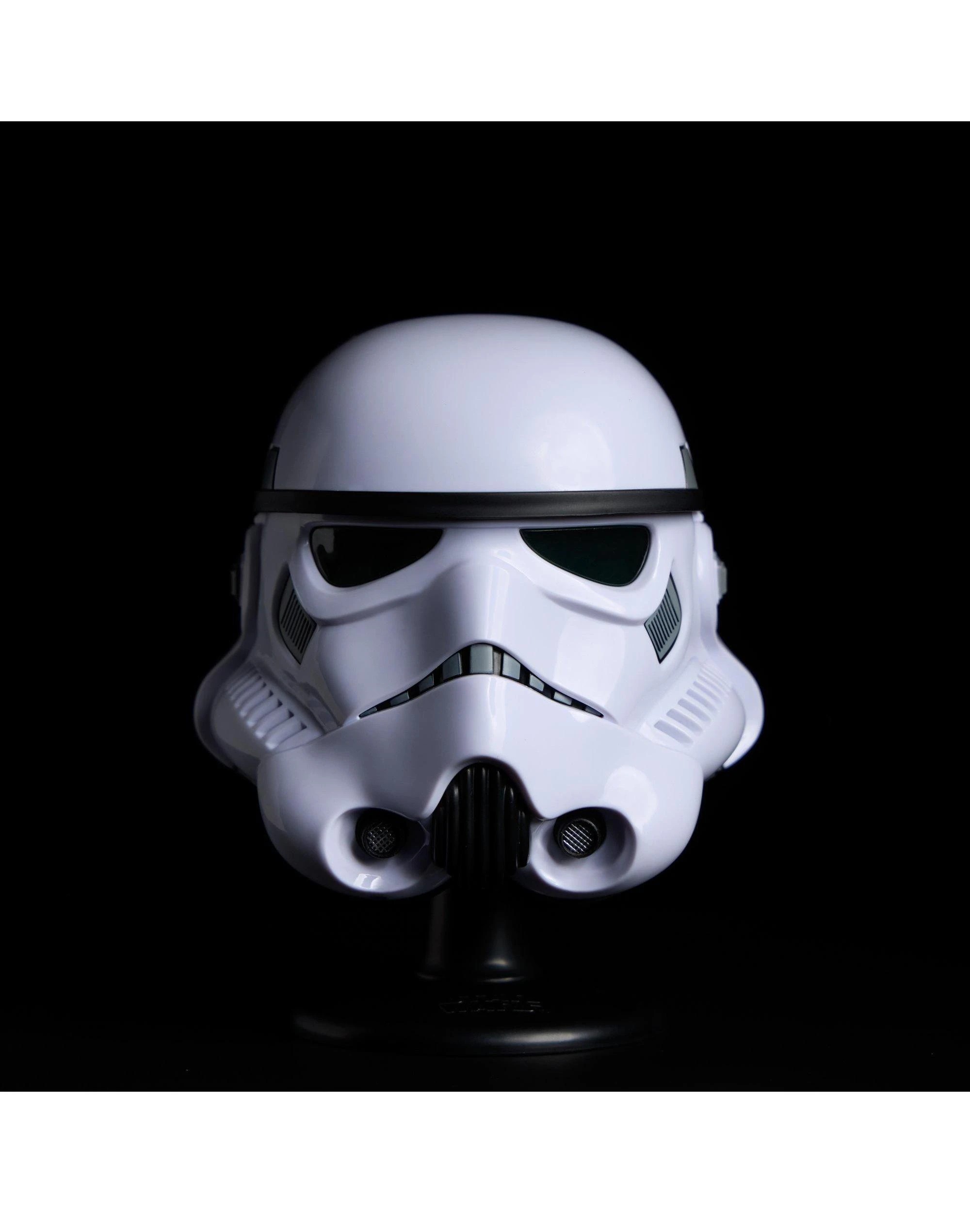 6 Star Wars: The Black Series Star Wars: A New Hope Stormtrooper Mini Helmet, 6 of 7