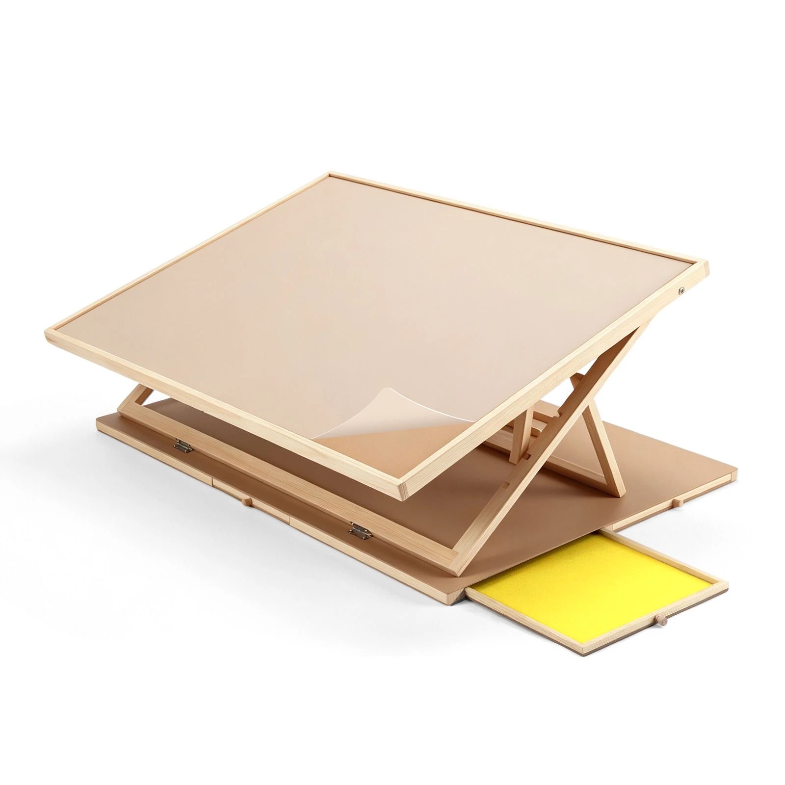 3 Ausway 1500 Pieces Adjustable Foldable Wooden Jigsaw Puzzle Table with 6 Sorting Drawers & Tilting Board, 3 of 6