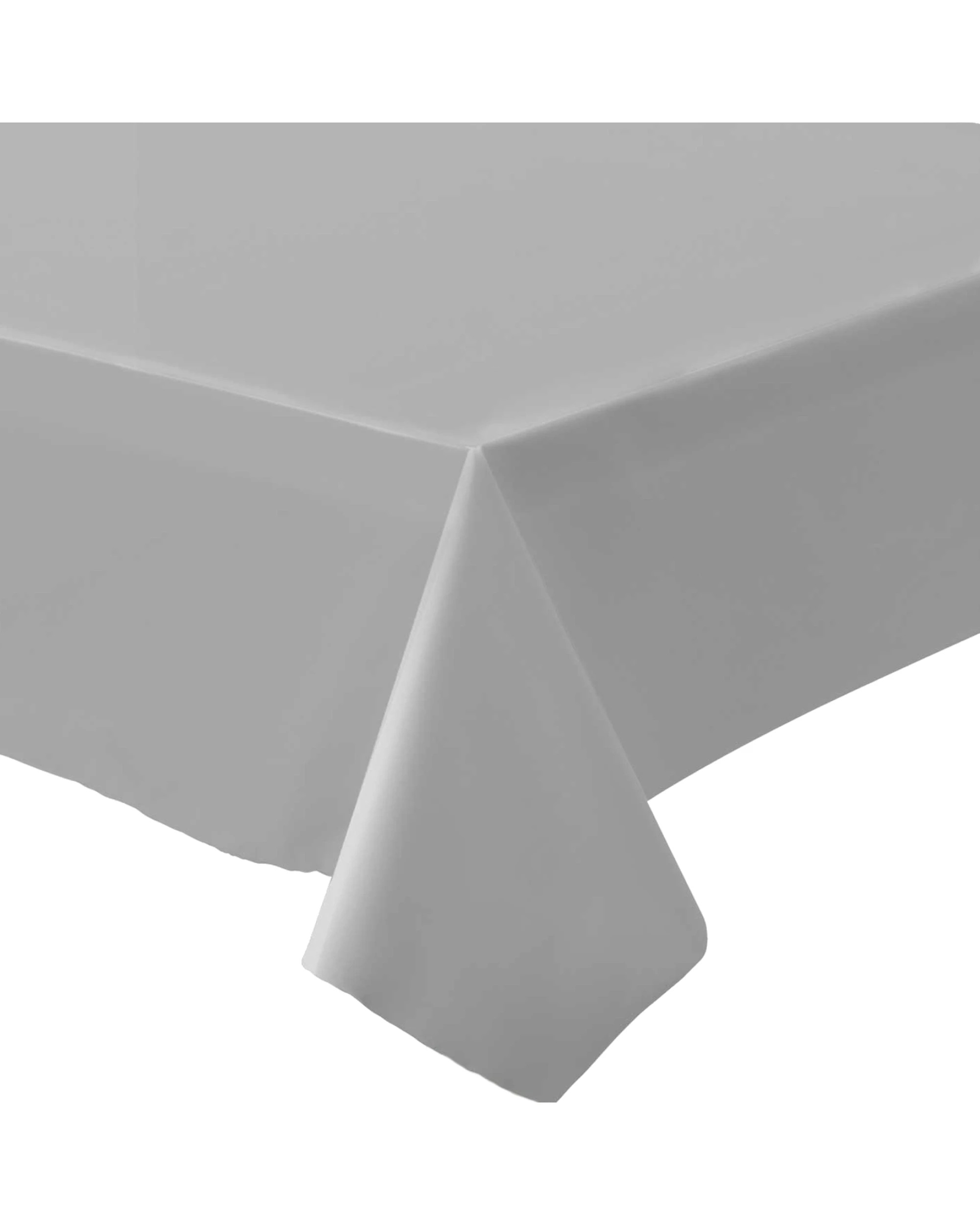 1 Amscan Inc. Rectangle Paper Tablecloth - Silver, 1 of 4