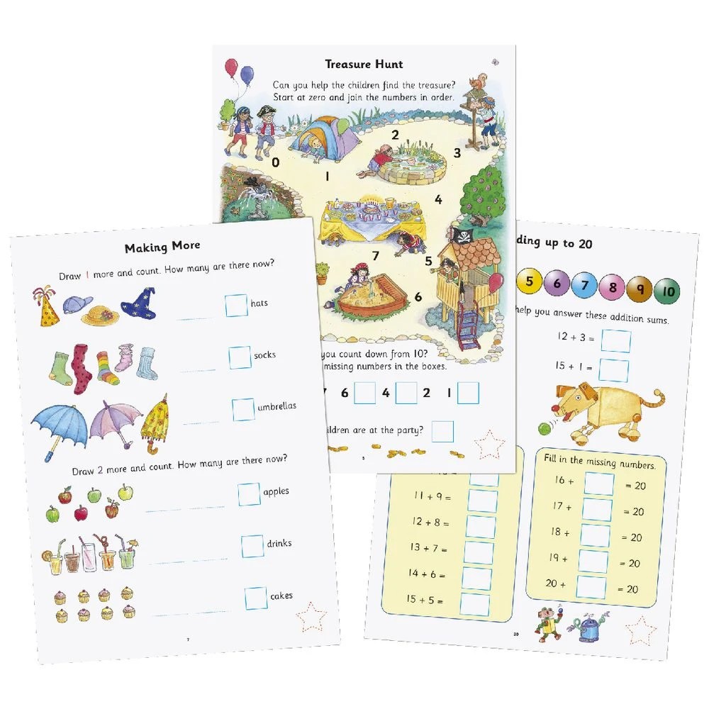 2 Galt Number Fun Activity Book, 2 of 2