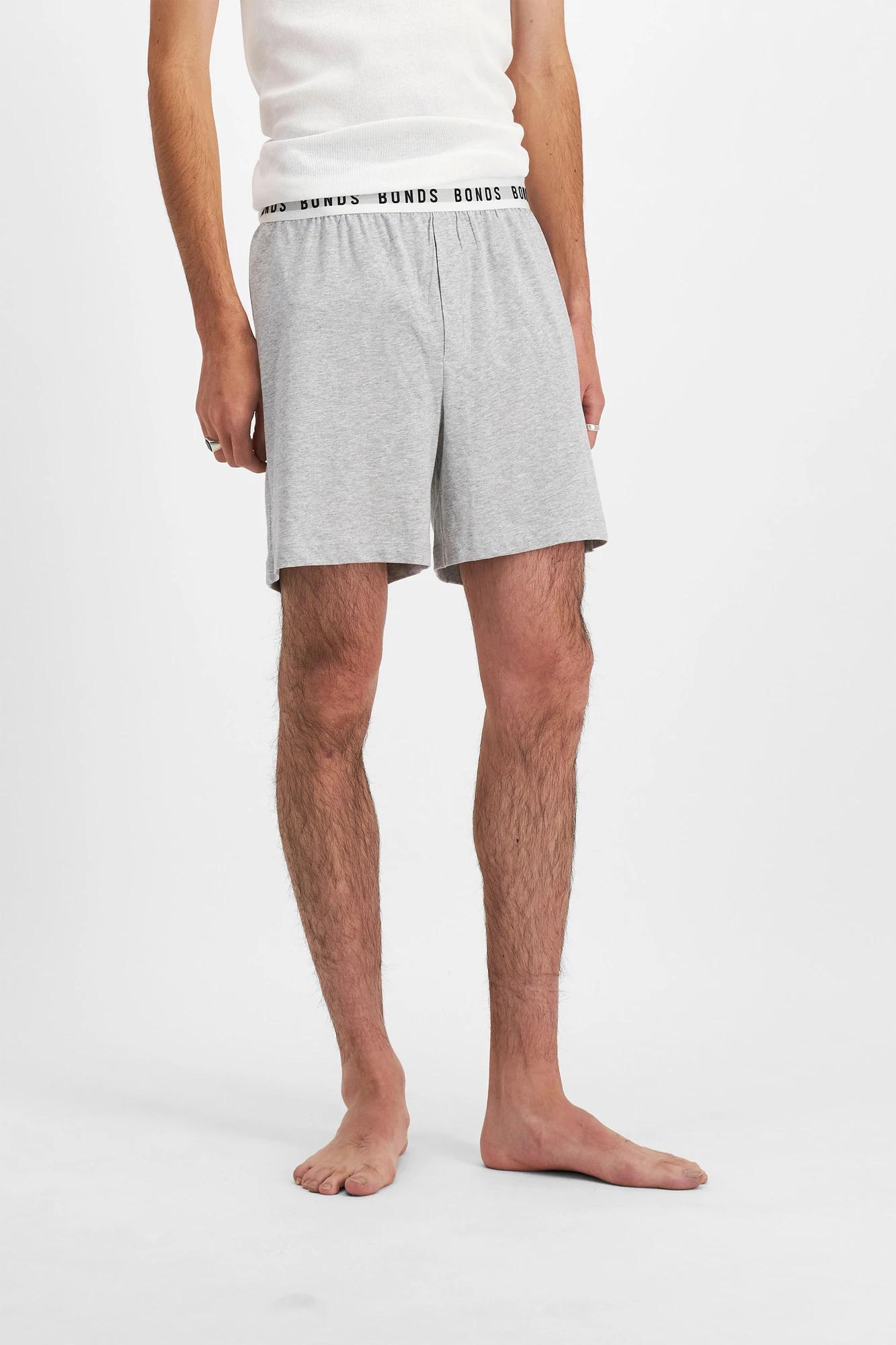 1 Bonds Sleep Shorts NEW GREY MARLE, 1 of 4
