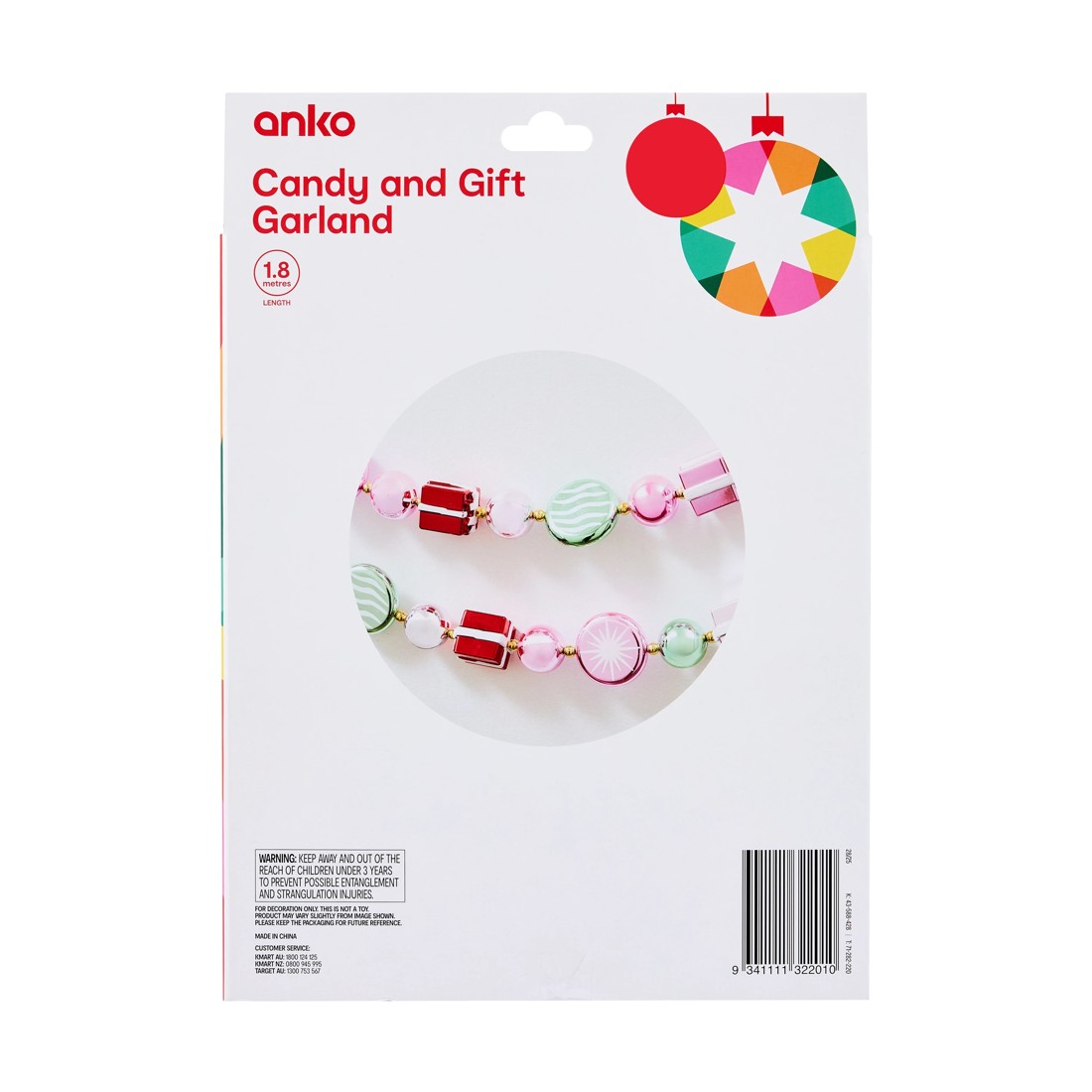 7 Candy and Gift Garland, 7 of 7