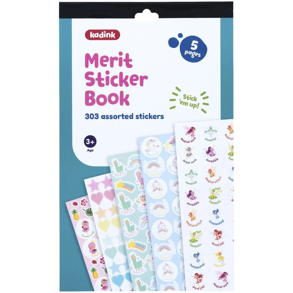 2 Kadink Merit Sticker Book Unicorns, 2 of 2