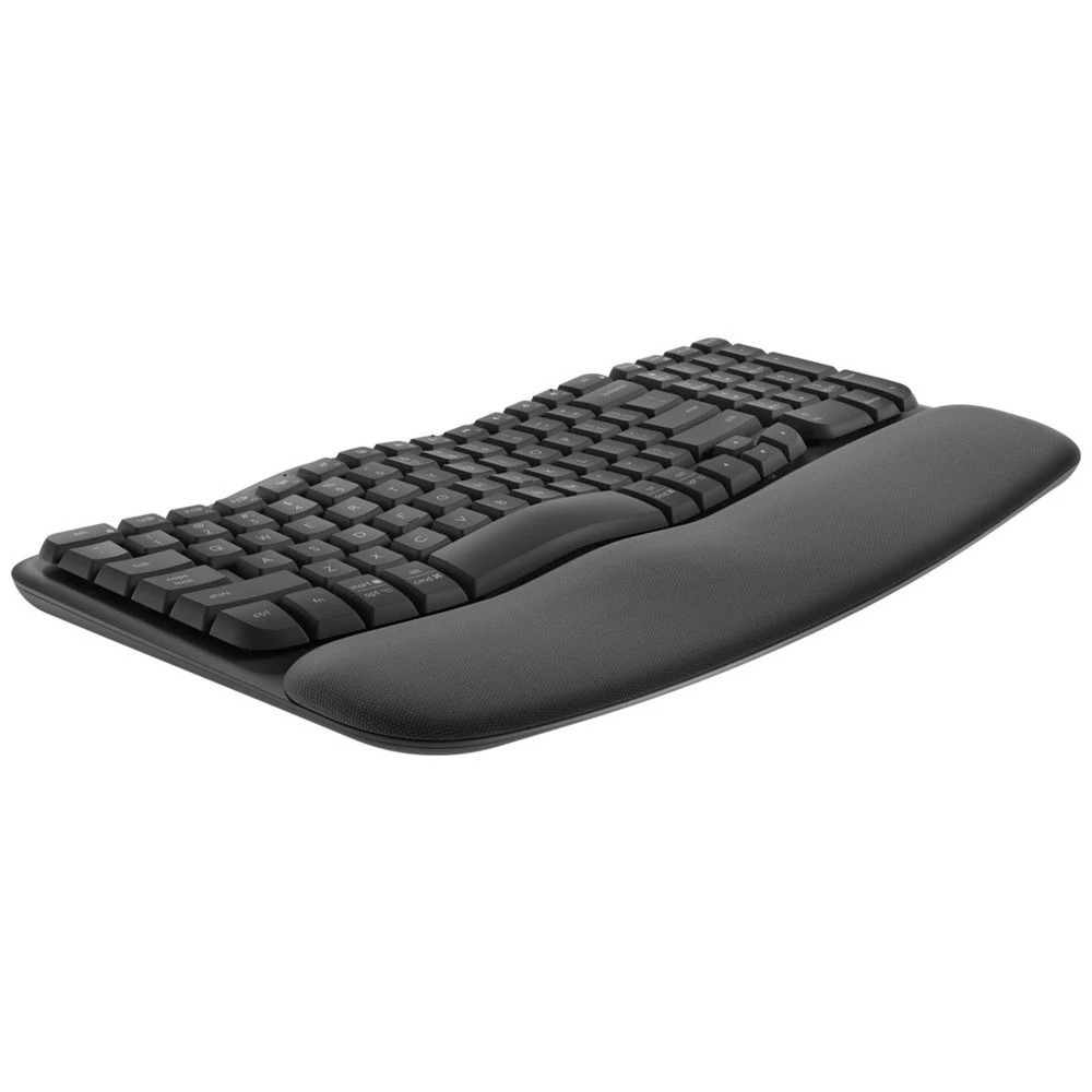 4 Logitech Wave/Lift Ergonomic Keyboard & Mouse Combo Graphite, 4 of 10
