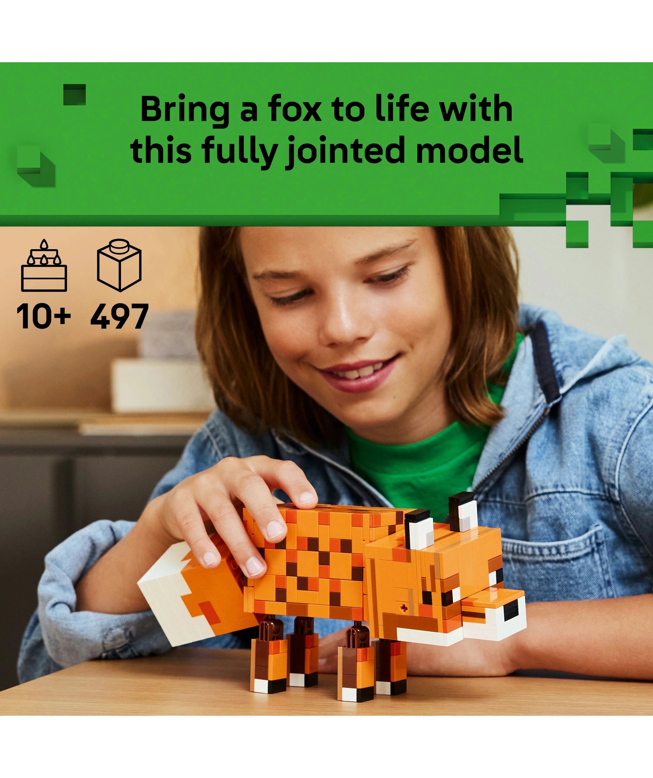 3 LEGO Minecraft The Fox 21588, 3 of 10