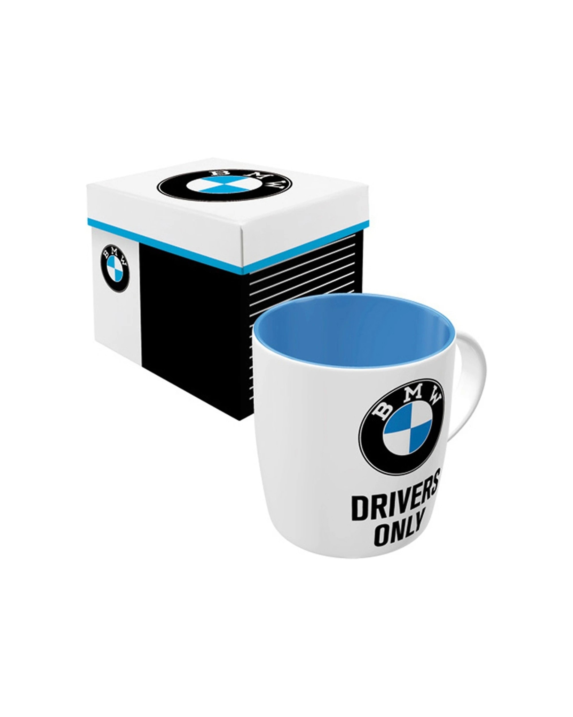 2 Nostalgic-Art 4PK Ceramic Mug 330ml Retro Design - Gift Box Combo BMW Drivers Only - White, 2 of 6