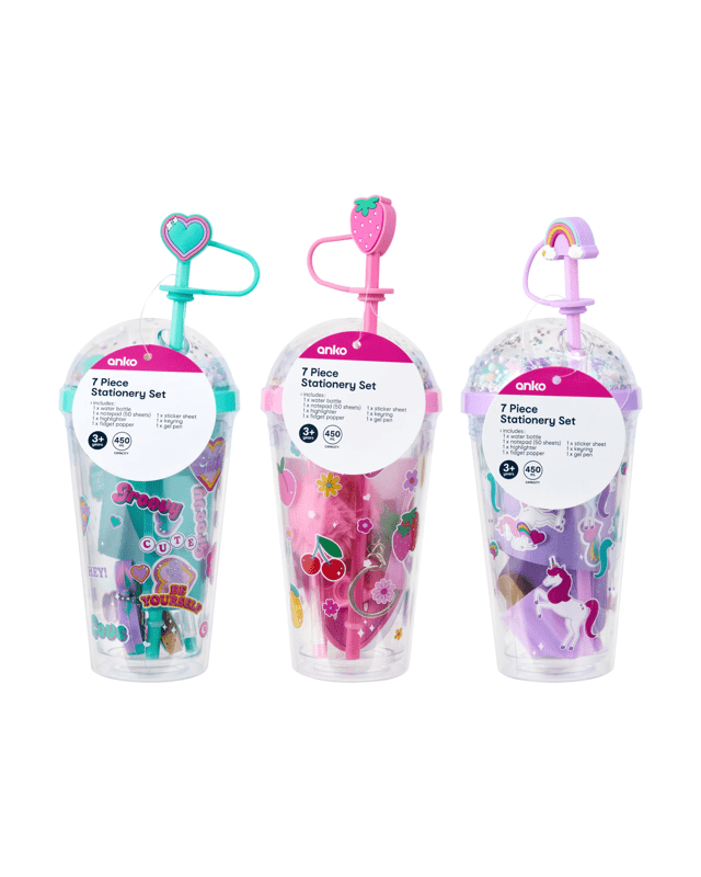 7 Piece Stationery Set - Asso