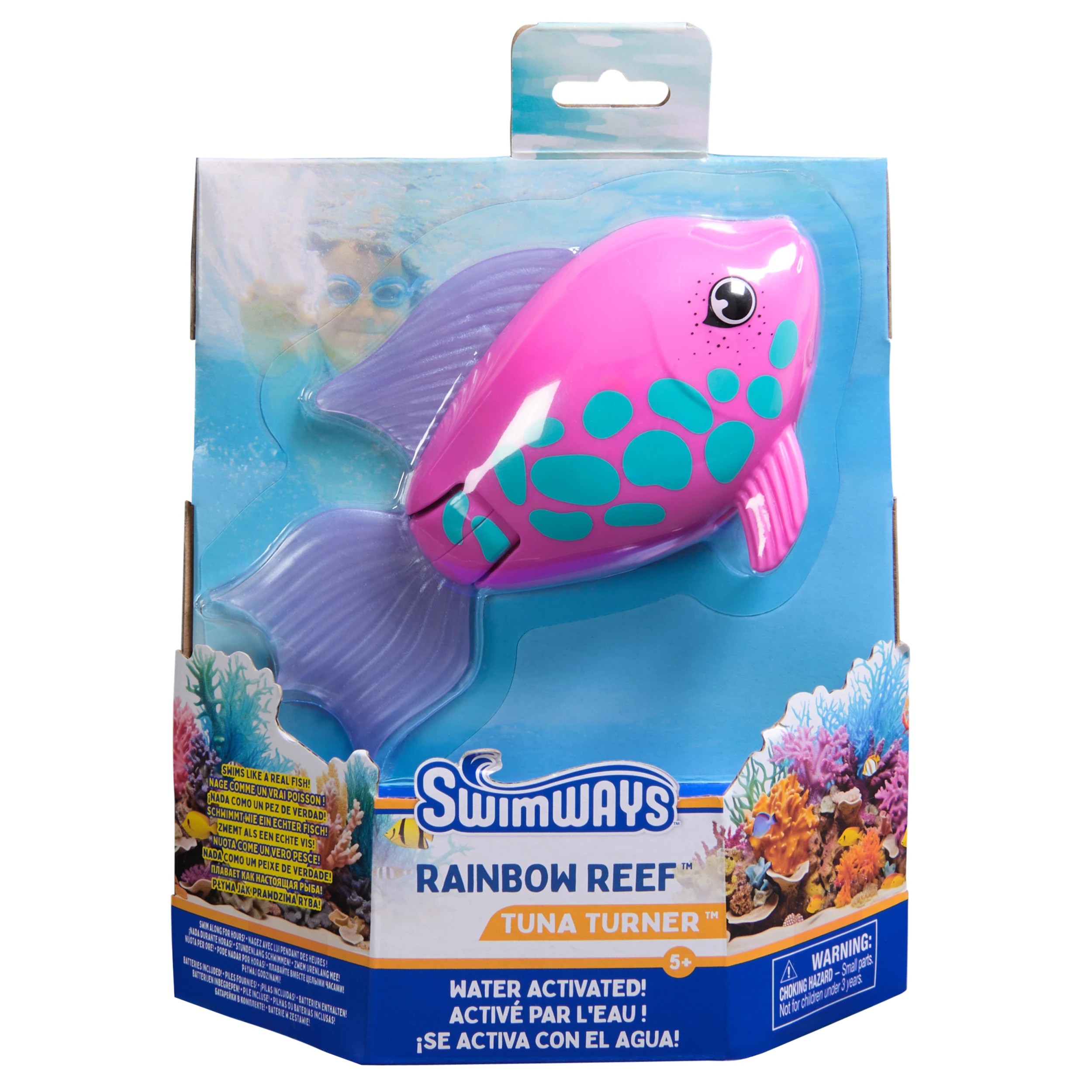 3 SwimWays Rainbow Reef Fish Toy - Assorted, 3 of 10