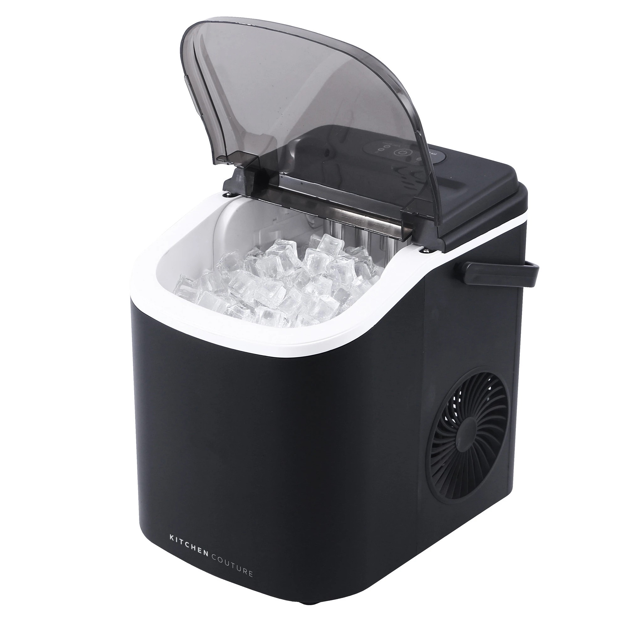 8 Kitchen Couture Compact Benchtop Ice Maker - Black, 8 of 10