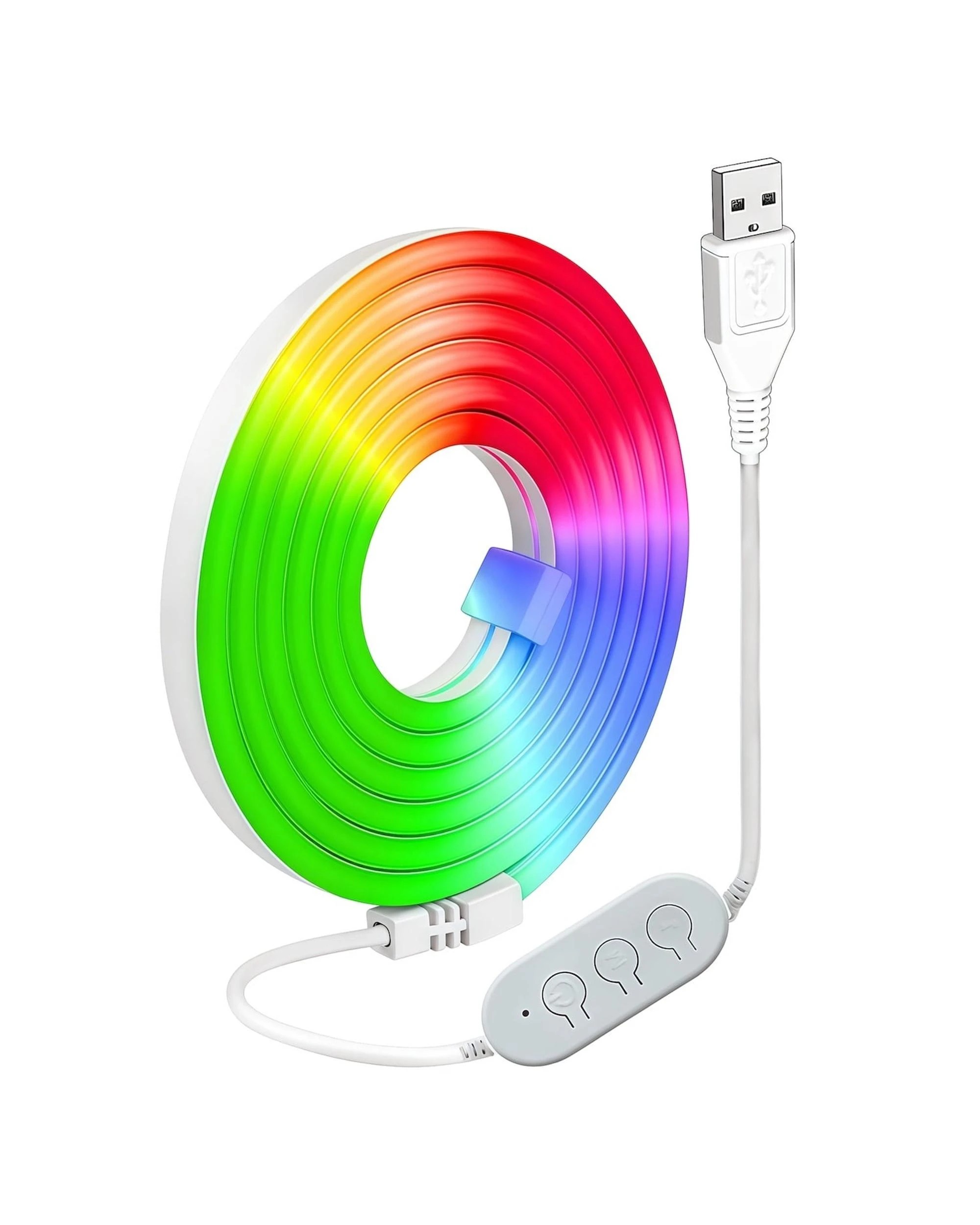 3 Playmax Aurora RGB Flexi Light Strip, 3 of 5