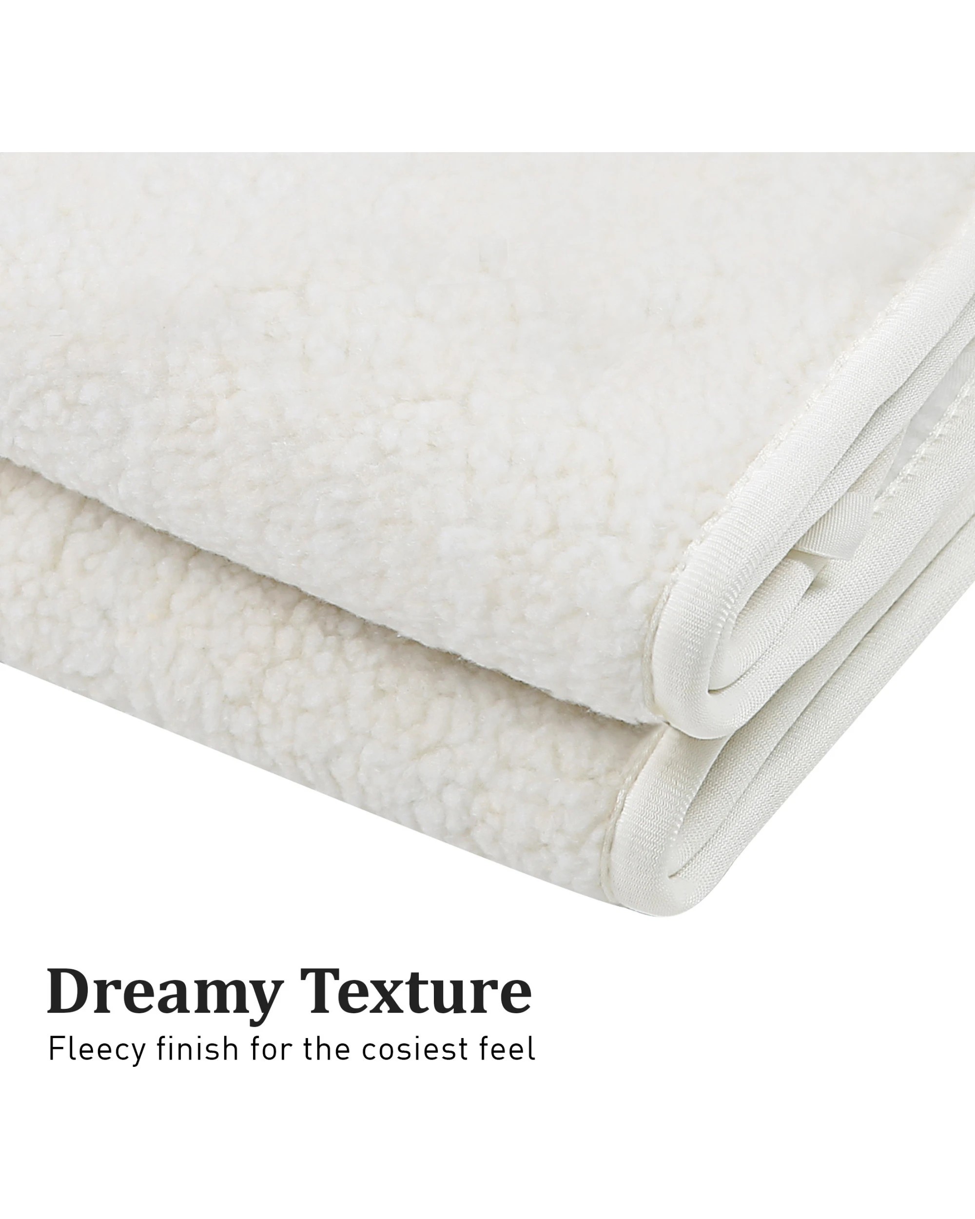 4 Laura Hill Heated Electric Blanket Fitted Fleece Underlay Throw, 4 of 9