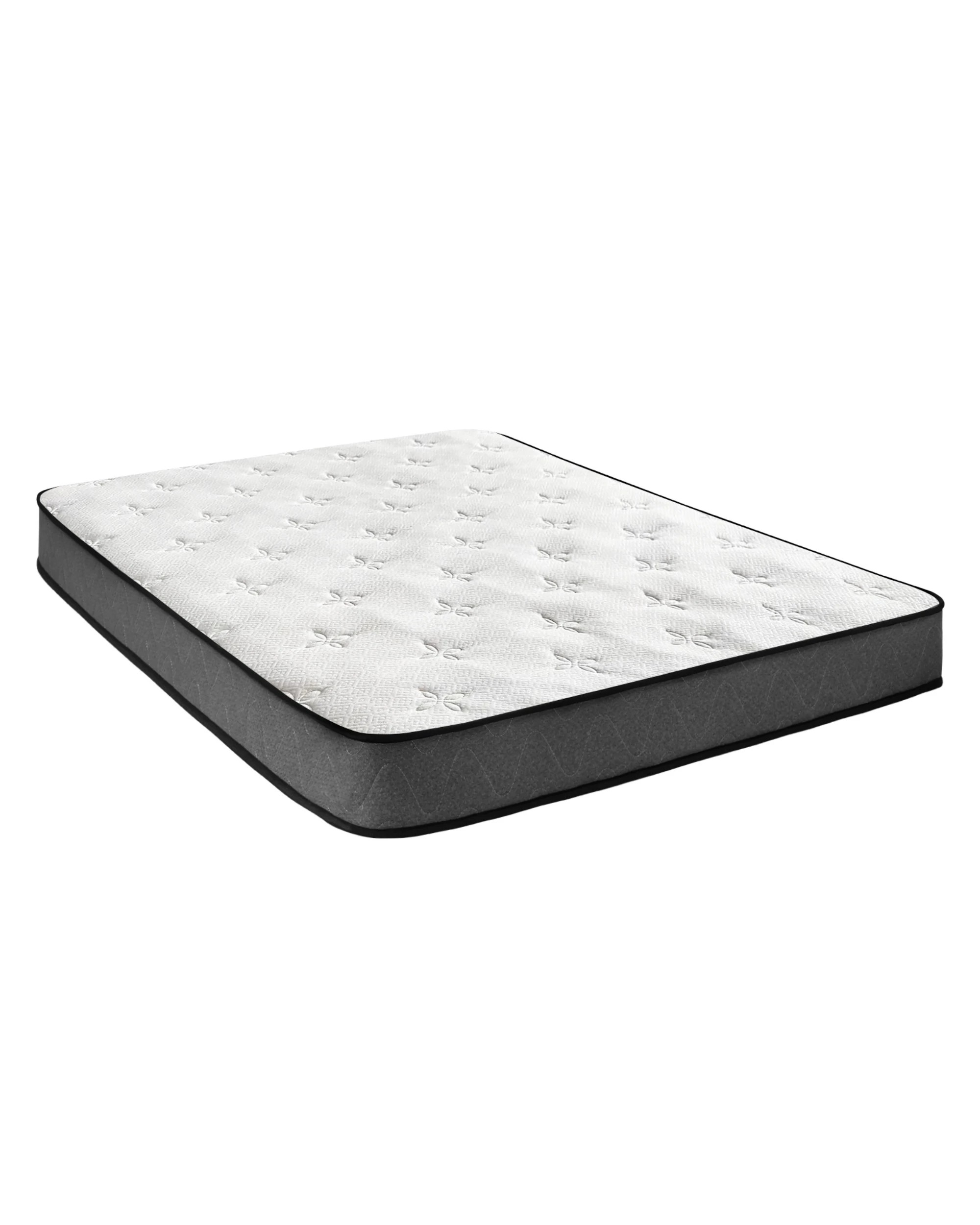 1 Advwin Mattress Double Medium Firm Bed Top Pocket Spring 22cm - White, 1 of 4