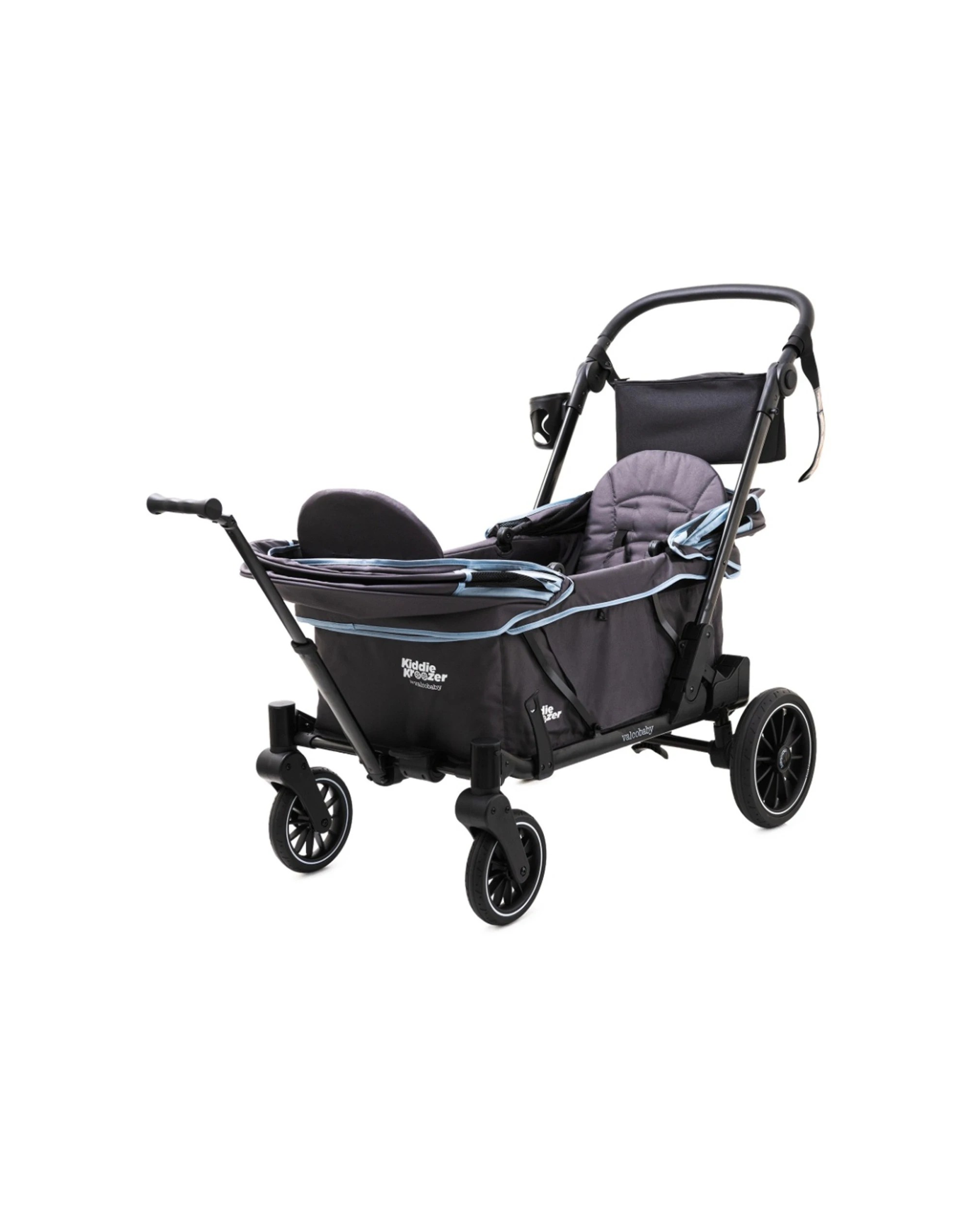 3 Valcobaby Kiddie Kroozer Wagon Baby/Toddler Double Stroller Side-By-Side 6m+ Adjustable - Multi, 3 of 7