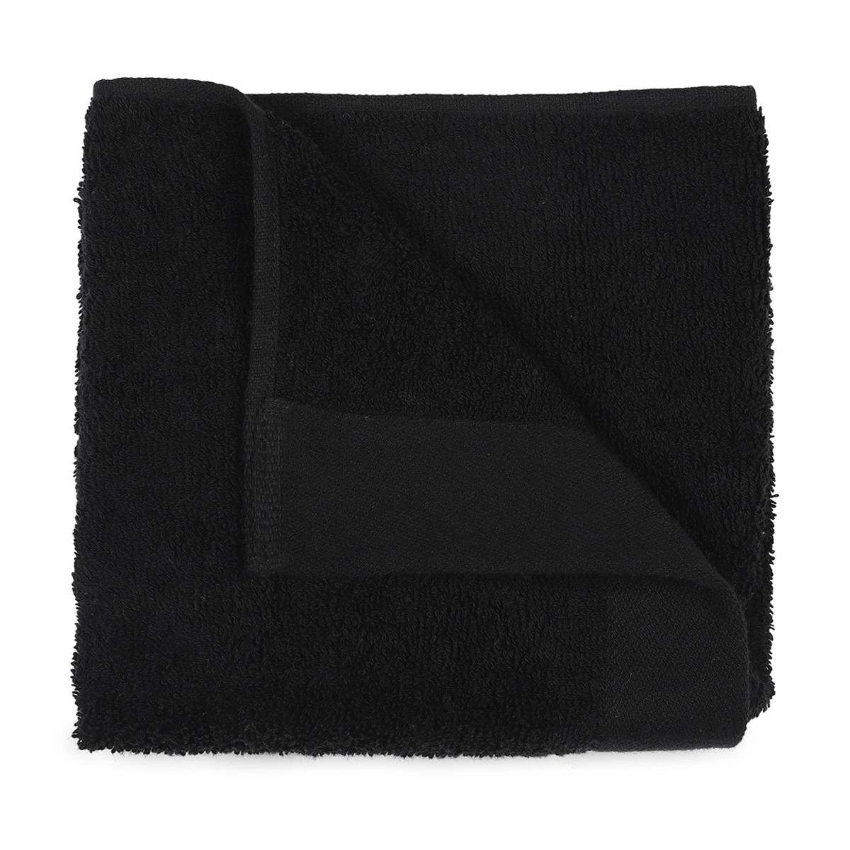 1 Malmo Cotton Hand Towel - Black, 1 of 5