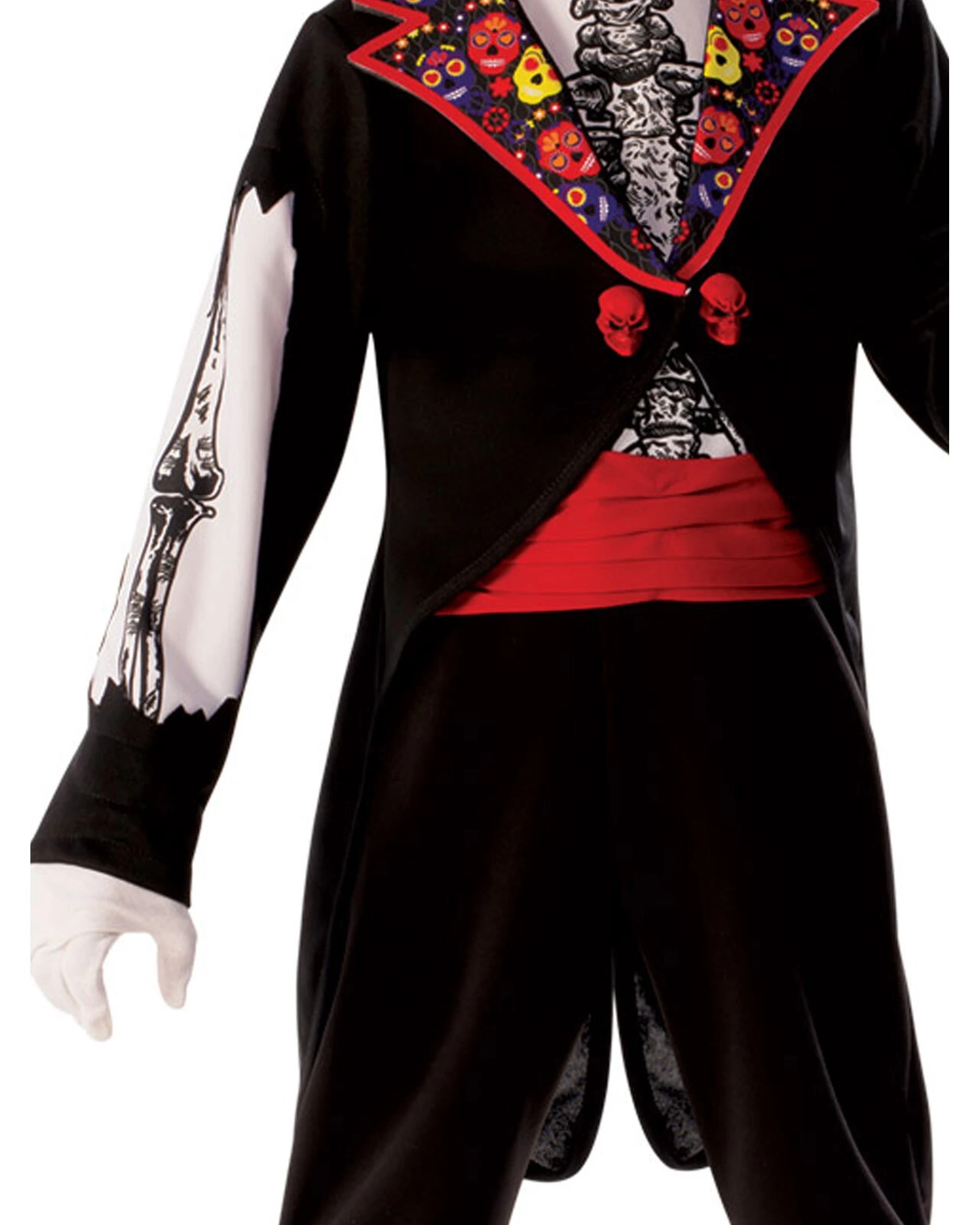 3 Rubies Day Of The Dead Boys Dress Up Costume Kids - Multi, 3 of 3
