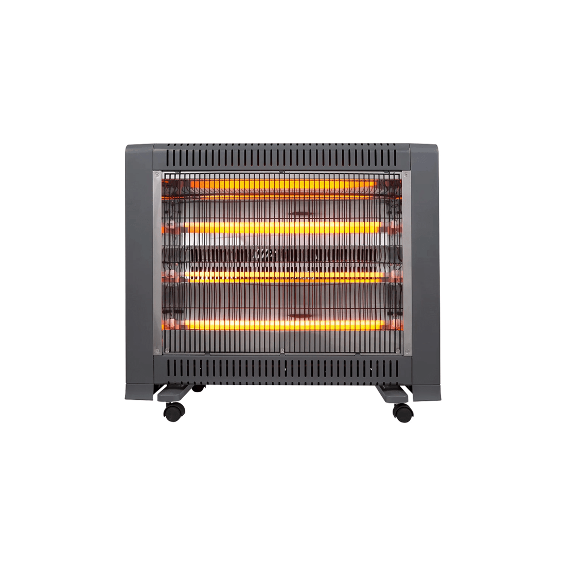 2 Goldair 65.5cm 2400w Radiant Heater W/ Thermostat Home Heating - Charcoal, 2 of 3