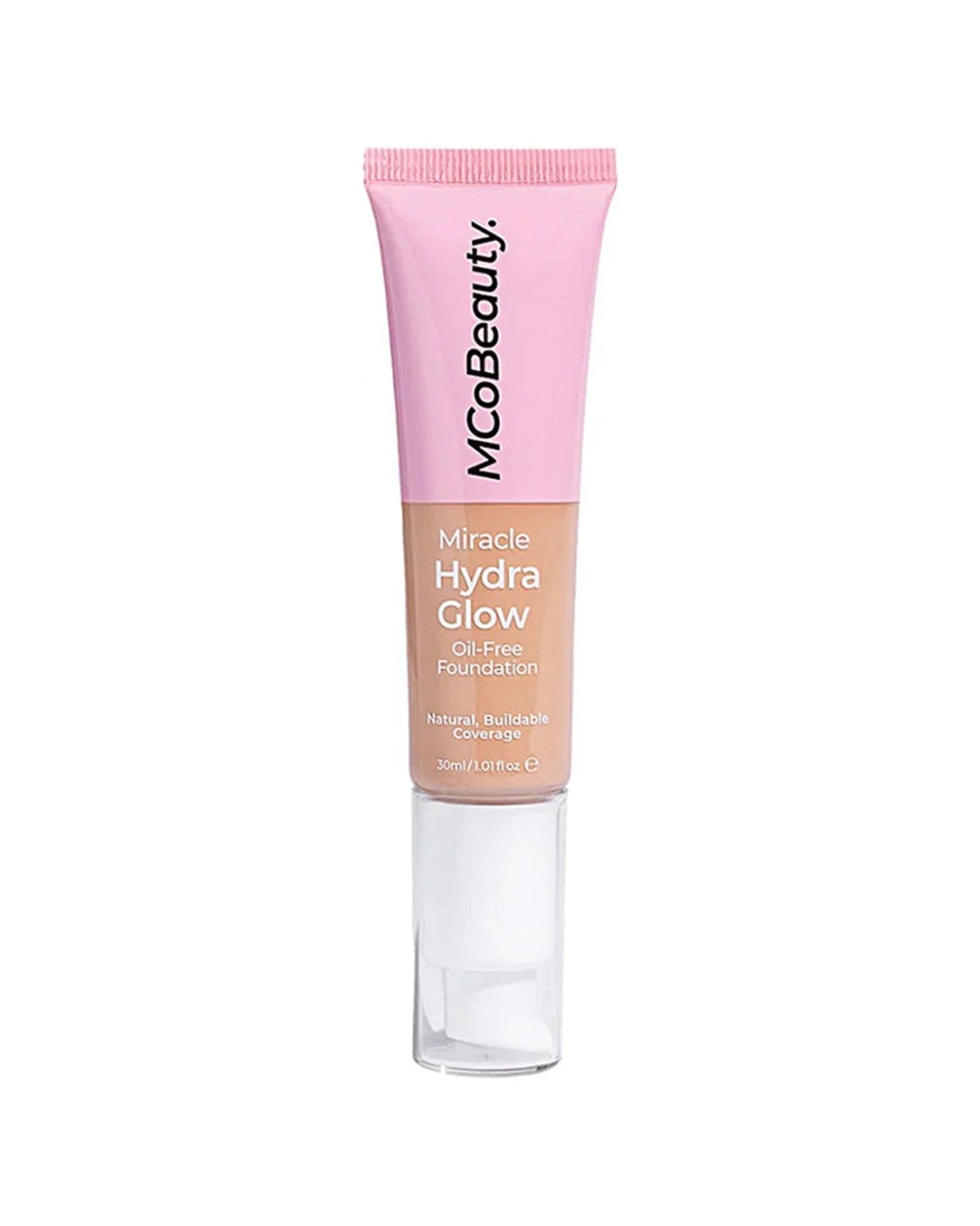 1 MCoBeauty Miracle Hydro Glow Foundation 30ml Hydrating Nourishing Formula Natural Tan, 1 of 1