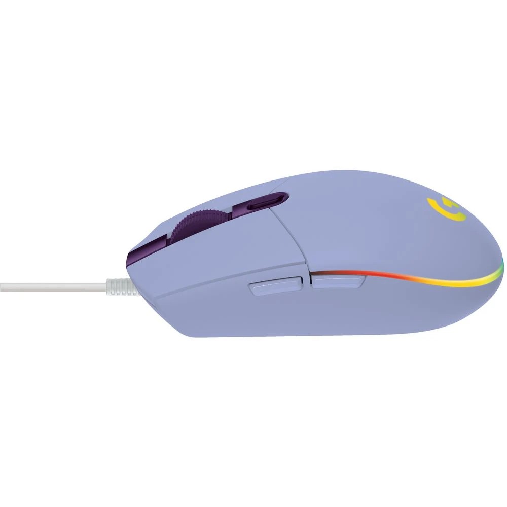2 Logitech G203 LIGHTSYNC Gaming Mouse Lilac, 2 of 6