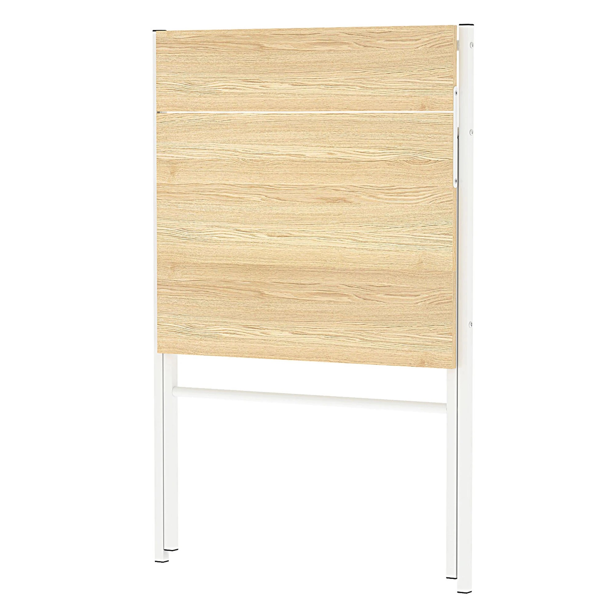 6 Levede Foldable Computer Desk - Natural, 6 of 9