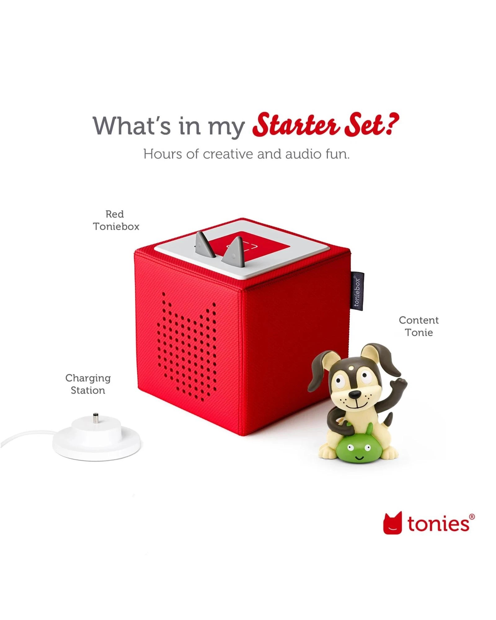 6 Tonies - Toniebox - Playtime Puppy Starter Set - Red, 6 of 10