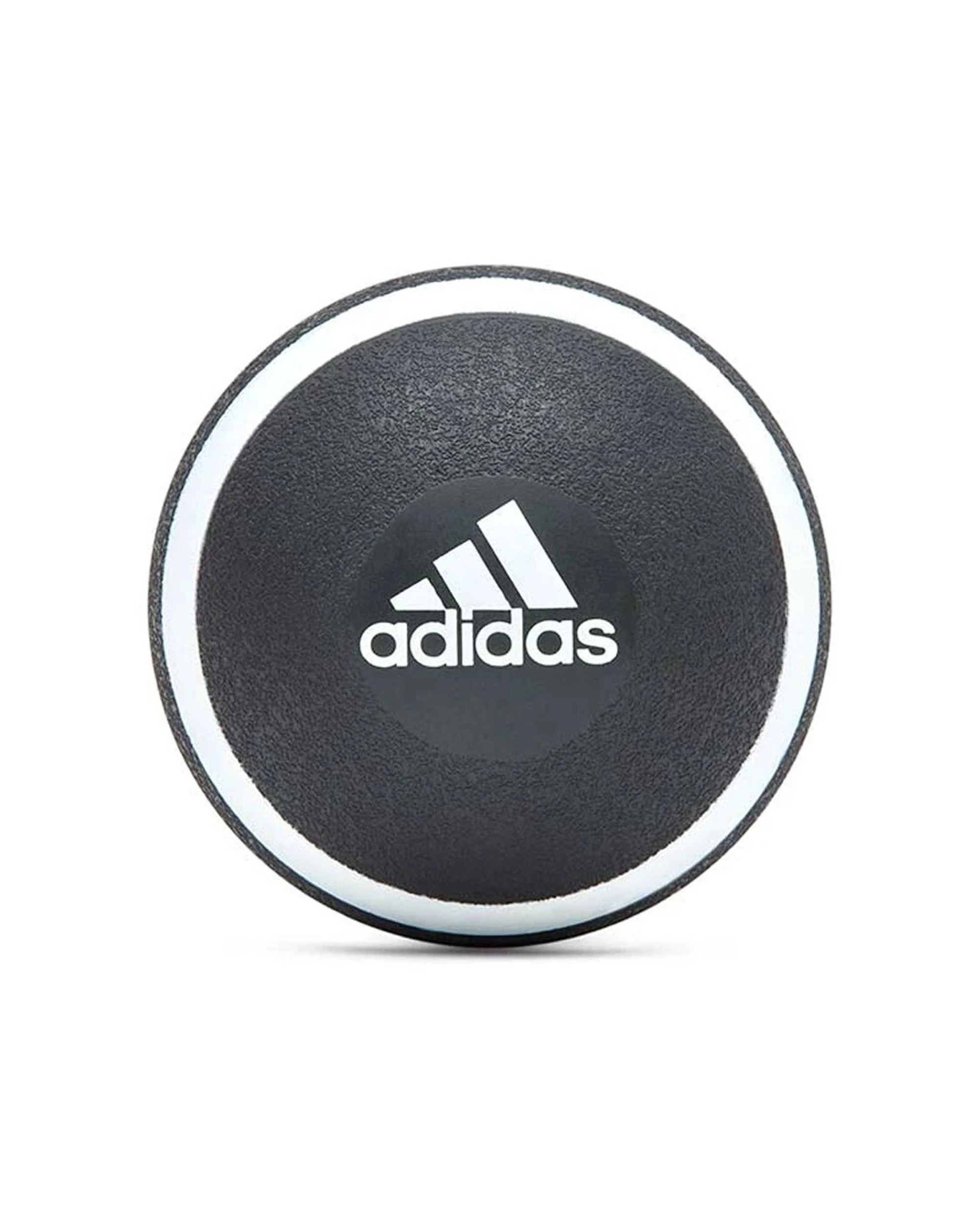 2 Adidas Massage Ball 8.3cm Cork Inner PU Outer Pain Relief Targeted Pressure - Black, 2 of 9