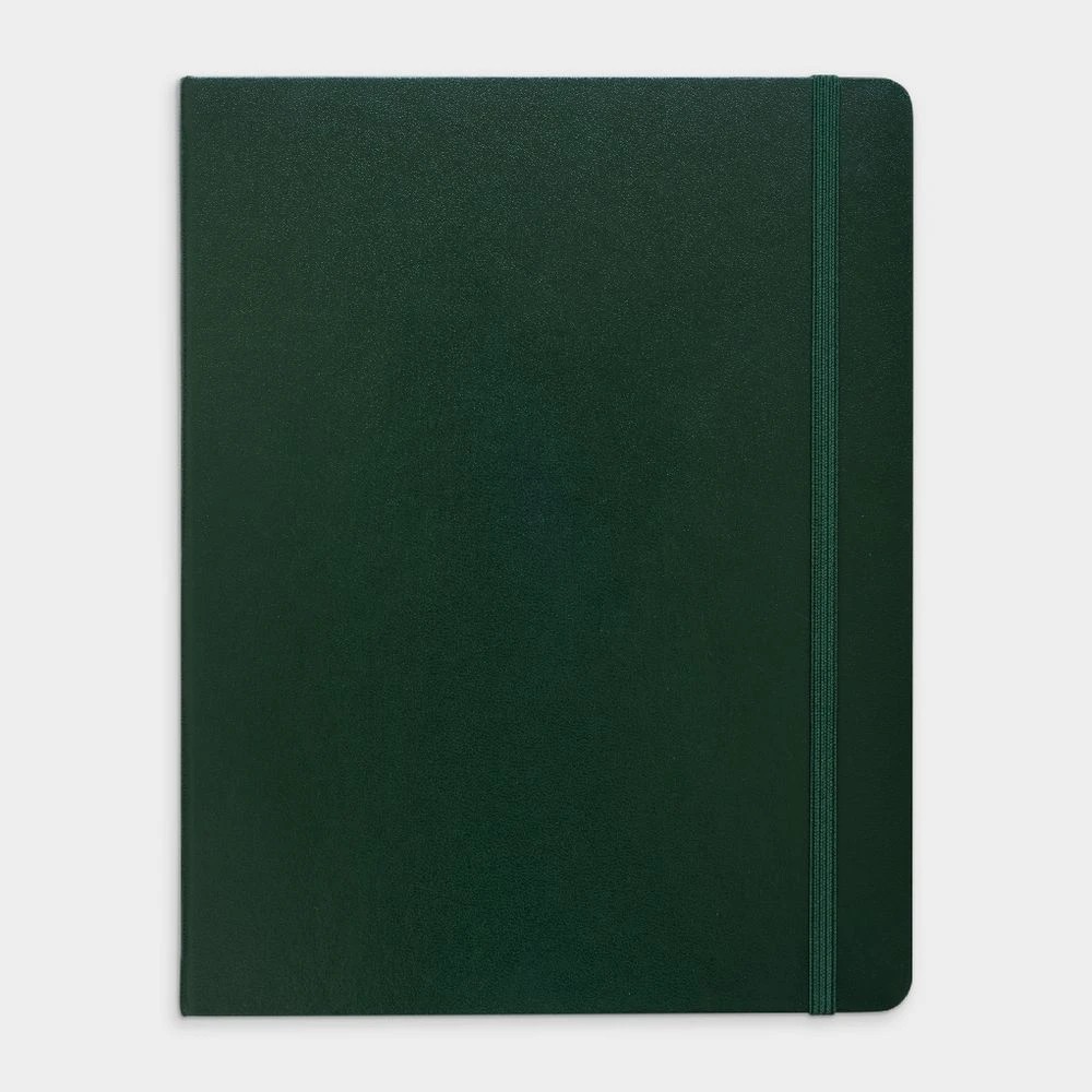 4 J.Burrows Large Journal Ruled 240 Page Dark Green, 4 of 4