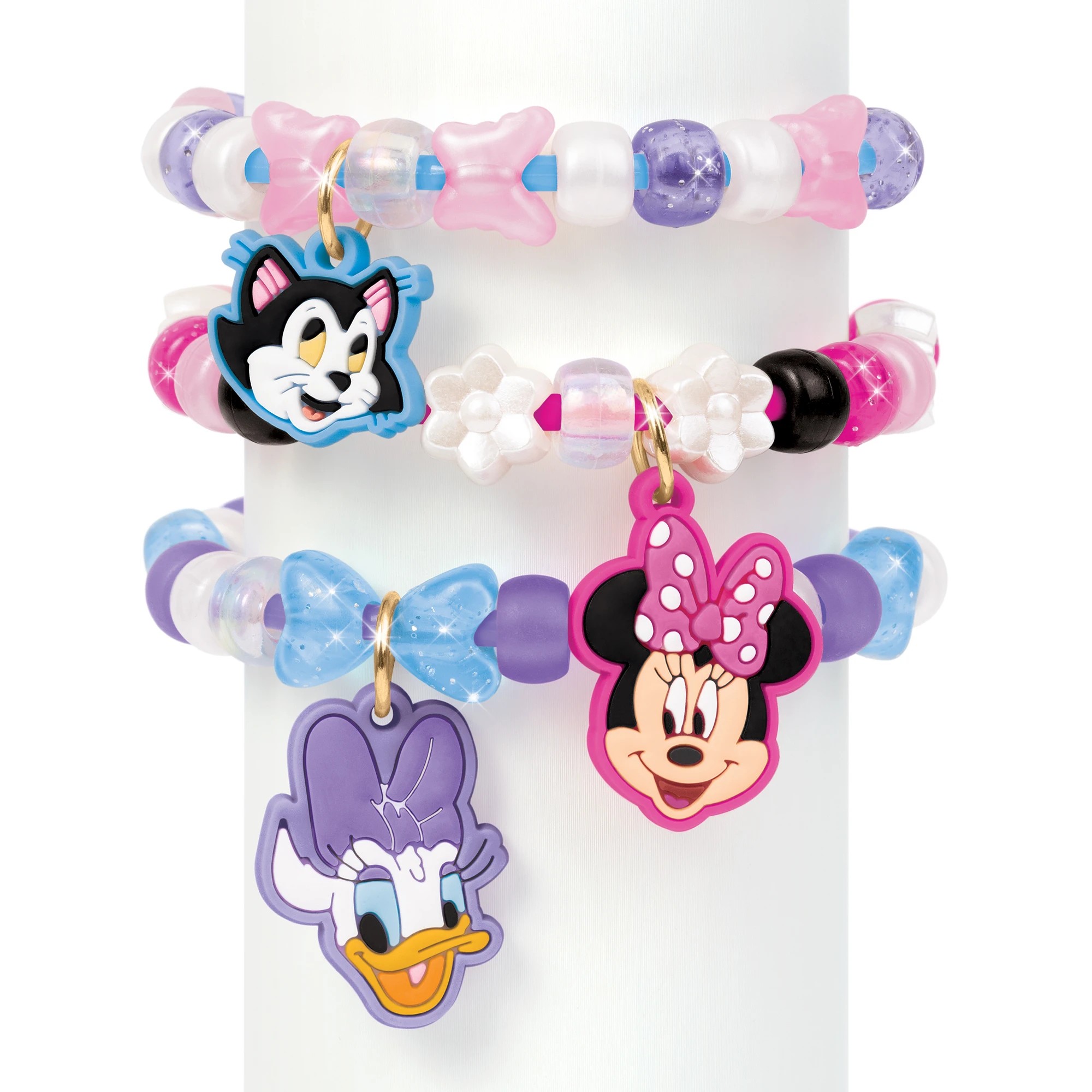 6 47 Piece Make it Real Disney Jr. Minnie Read Along Minnie's Pet Hotel Beaded Bangles, 6 of 8