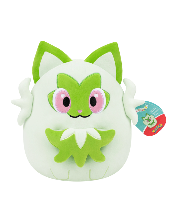 25cm Squishmallows Pokemon Sprigatito Plush Toy